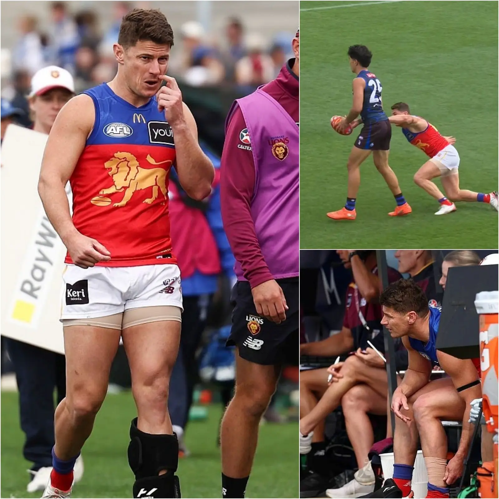 Cover Image for BREAKING NEWS: Veteran Dayne Zorko speaks out after left calf muscle injury sustained in game against North Melbourne – “I want to recover quickly so I can get back on the court…