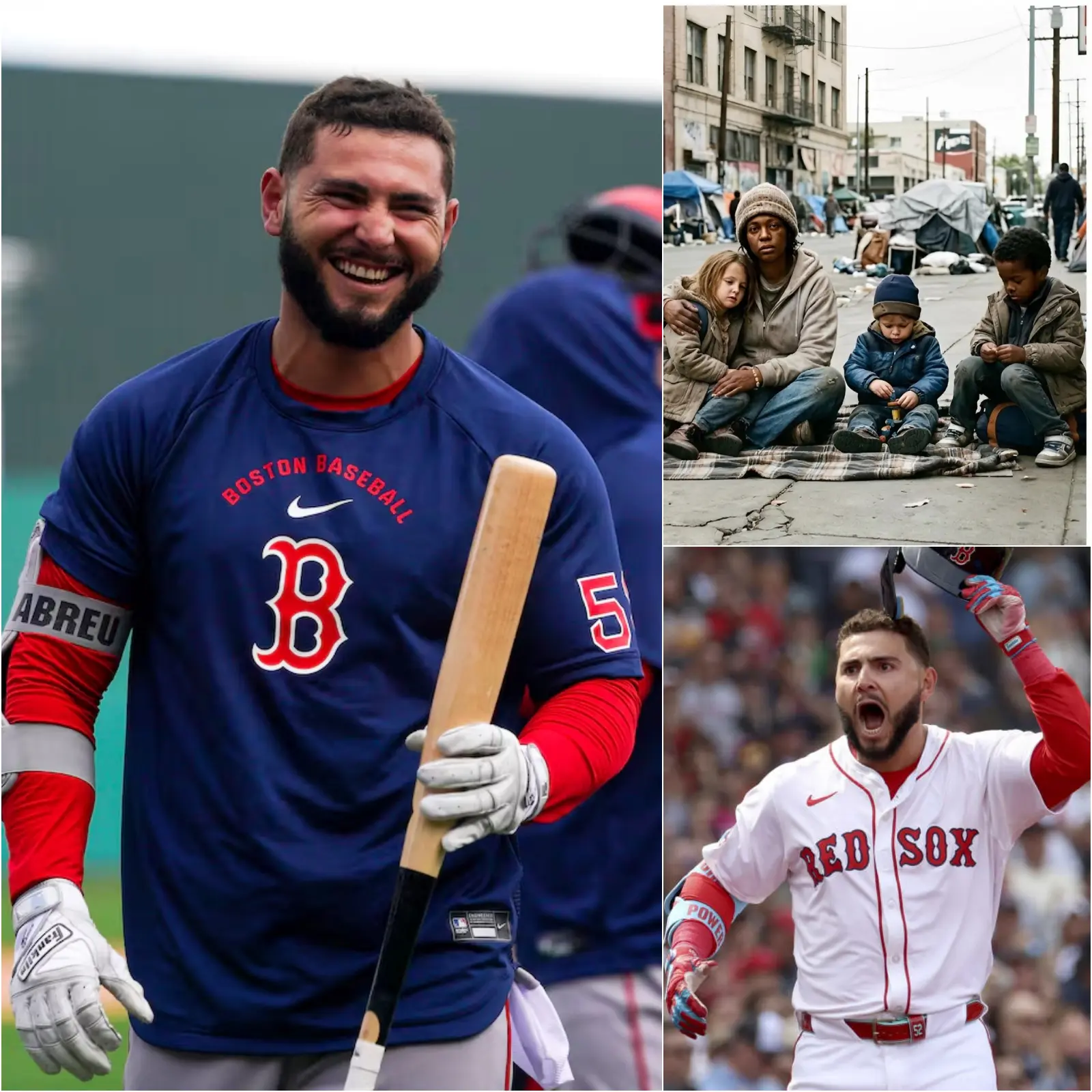 Cover Image for BREAKING NEWS: Wilyer Abreu Shocks Boston – Donates $300,000 and Hands Out Food on the Streets