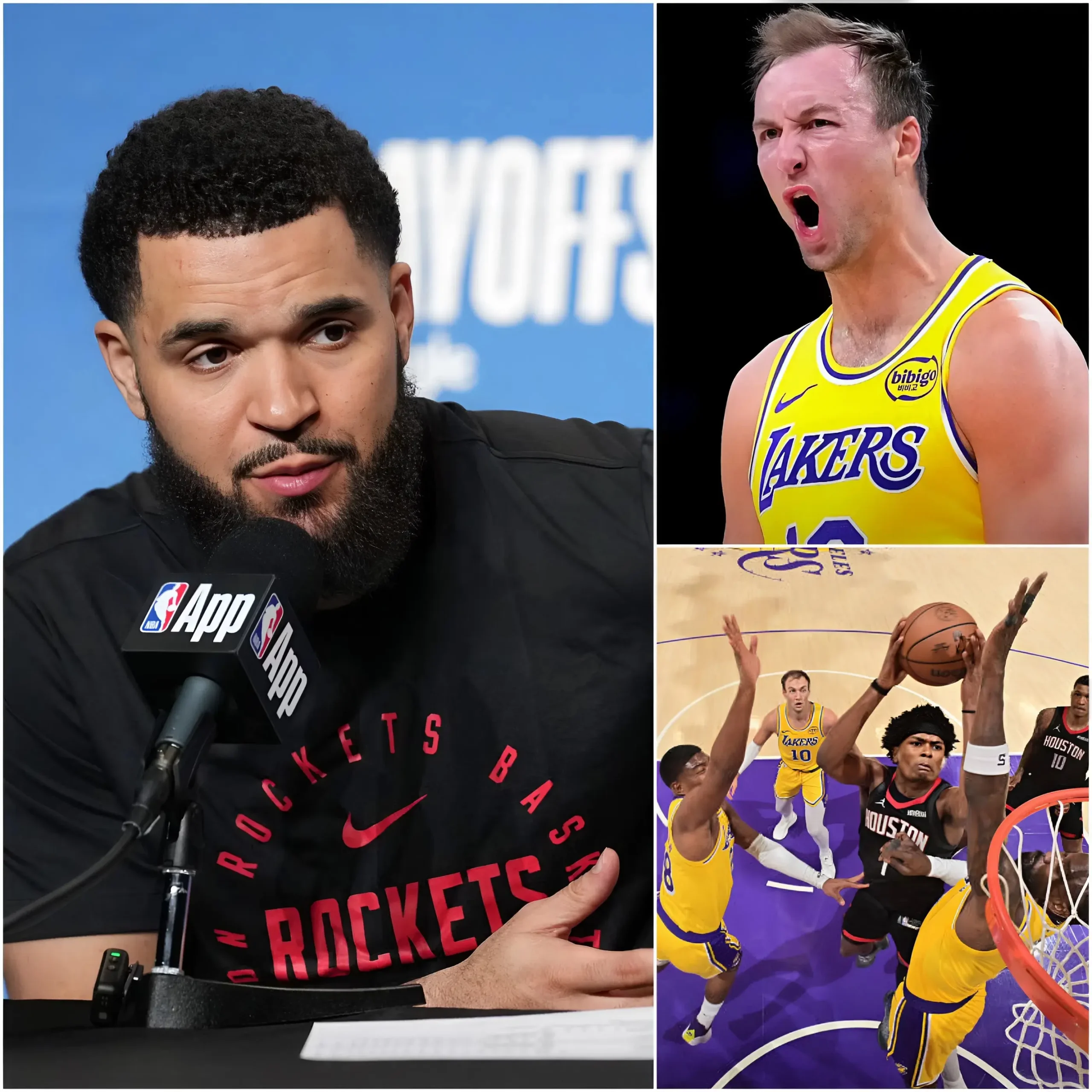 Cover Image for 🏀🚨 “SHUT YOUR MOUTH! WHO DO YOU THINK YOU ARE?” Luke Kennard erupted in fury at Fred VanVleet after comments that left everyone stunned.