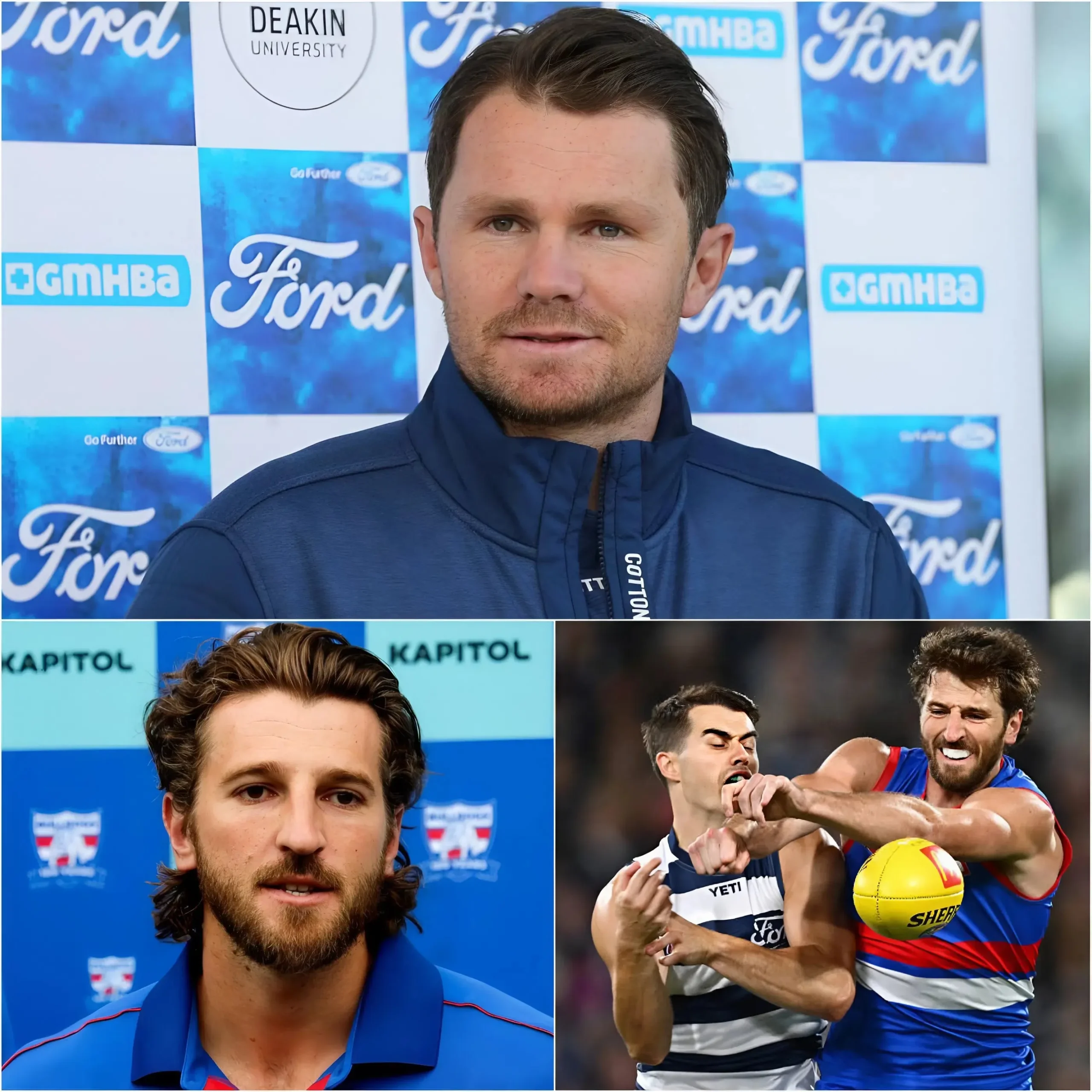 Cover Image for “SINCE I STARTED PLAYING PROFESSIONALLY, I’VE NEVER SEEN A TEAM AS BAD AS THE WESTERN BULLDOGS!” – Geelong captain Patrick Dangerfield did not hold back in criticizing the Bulldogs after his side’s victory.