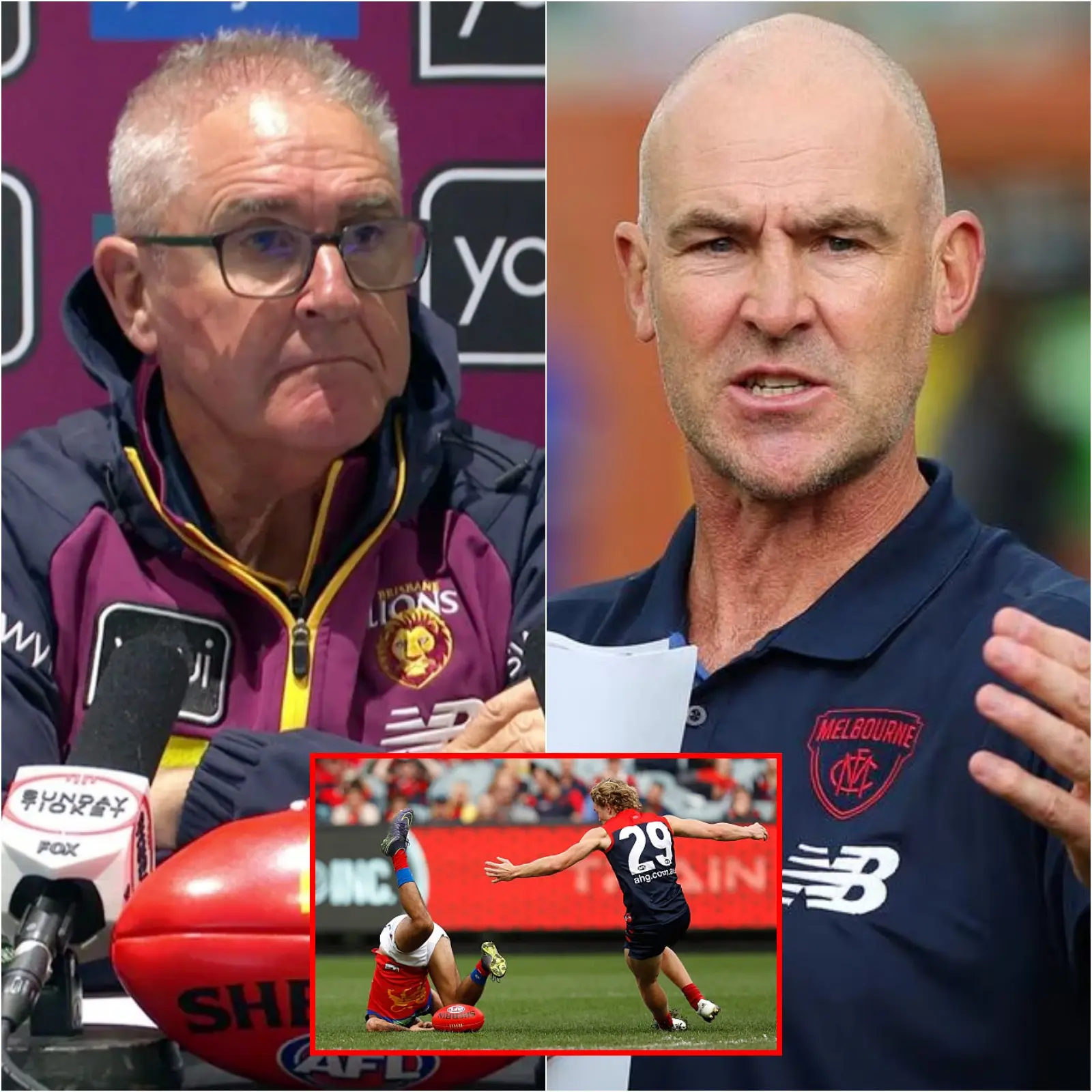 Cover Image for BREAKING NEWS: The scoreboard showed Melbourne Demons 104 – 102 Brisbane Lions, but the most shocking moment of the night didn’t happen on the pitch — it was in the press conference room.