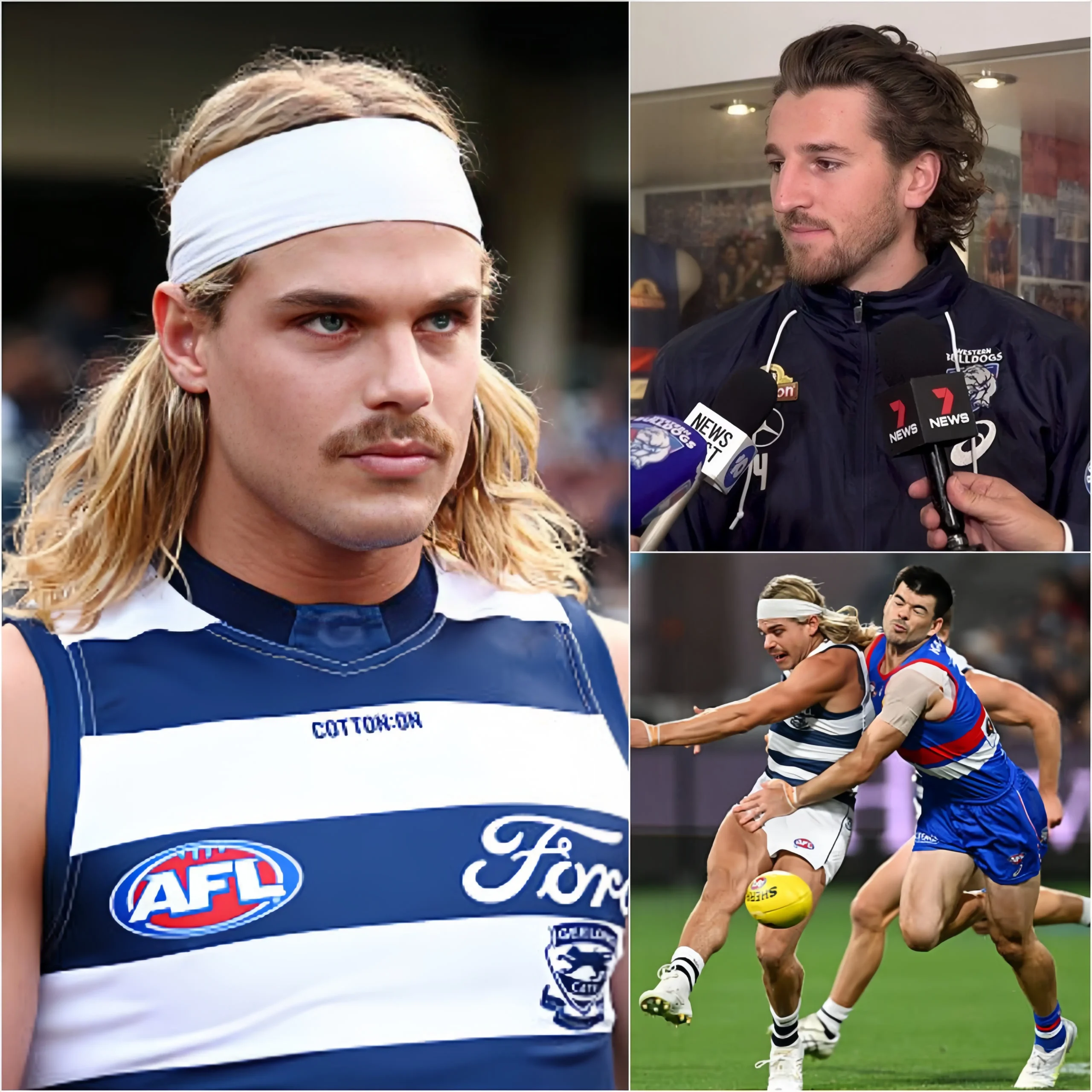 Cover Image for 🔥 “THEY ARE A GROUP OF COMPLETELY UNKNOWN PLAYERS, WITH NO LEVEL AND NO IDENTITY IN AUSTRALIA!” — The explosive words from Geelong star Bailey Smith, following the dominant 131–56 win over the Western Bulldogs, have ignited a massive storm across the AFL world.