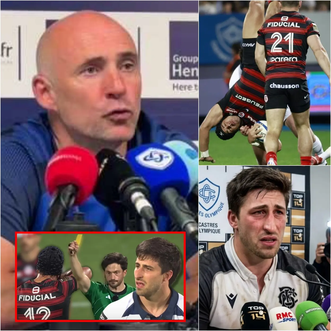 Cover Image for « CE SERA LA DERNIÈRE FOIS QU’IL JOUE POUR CASTRES OLYMPIQUE » – L’entraîneur Xavier Sadouny a officiellement annoncé le retrait définitif d’un joueur de Castres Olympique après la défaite 25-42 contre le Stade Toulousain, confirmant que le joueur ne sera jamais rappelé en aucune circonstance.