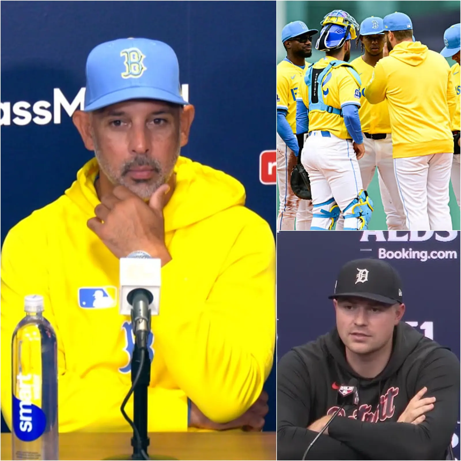 Cover Image for “THIS TIME, WE WON’T MAKE THE SAME MISTAKES AGAIN” — Alex Cora declared before the rematch against the Detroit Tigers. He said his team had learned valuable lessons from two embarrassing losses, 6–4 and 4–1, against the same opponent and would NOT REPEAT THOSE MISTAKES.