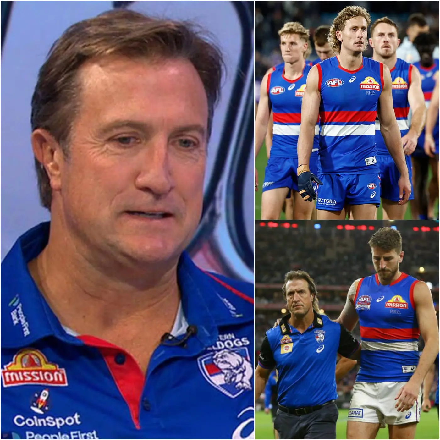 Cover Image for 🔥 “THERE WILL BE NO ROOM FOR MISTAKES” — Luke Beveridge just SHOCKED everyone by making SIX brutal changes to the Western Bulldogs lineup right before their must-win clash with the Sydney Swans. The bold move sent a clear warning through the locker room: no one is safe, no matter their status.