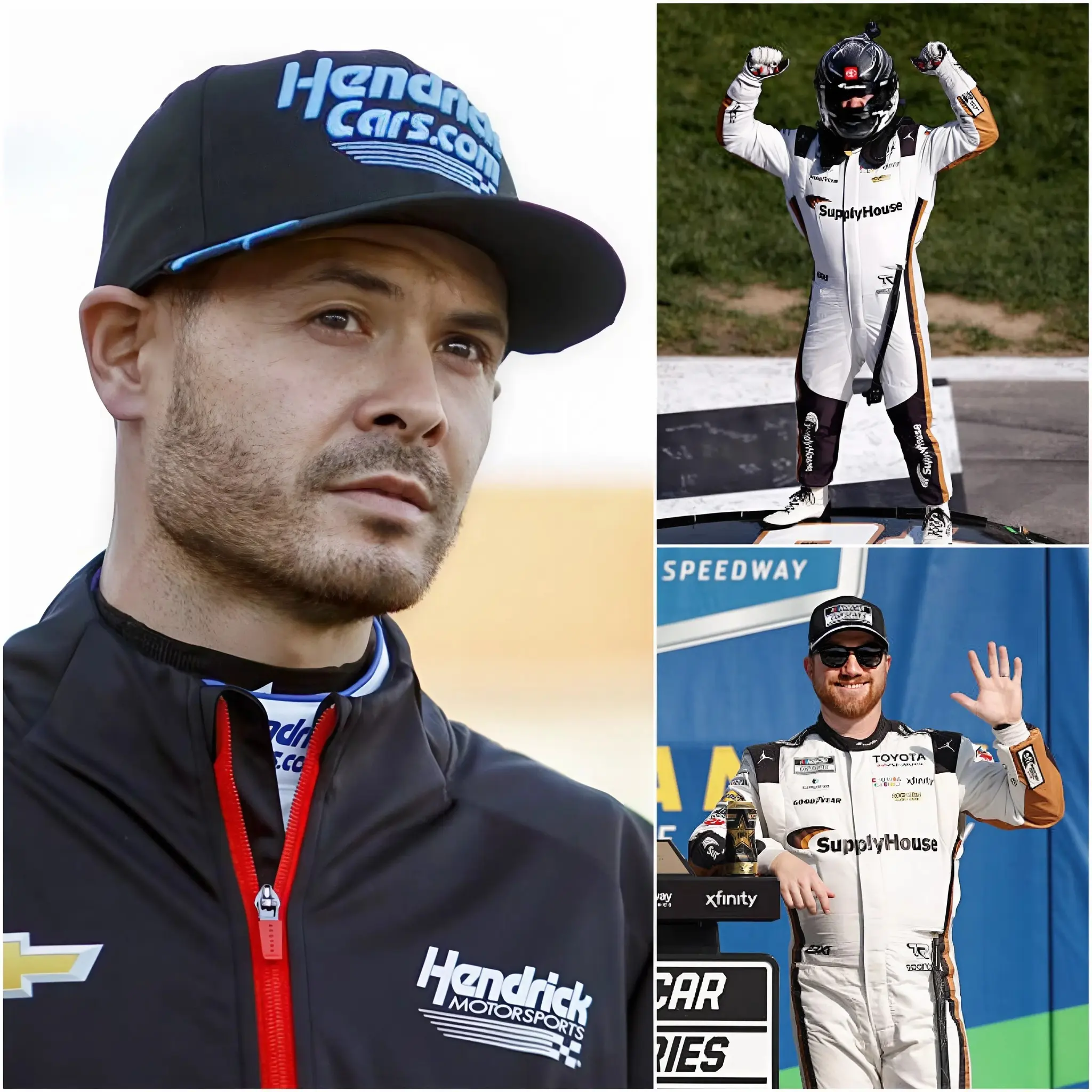 Cover Image for 🏎️🚨 “TYLER REDDICK WINS AGAIN… BUT A STORM IS BREWING!” Tyler Reddick claimed victory at the AdventHealth 400, but not everyone is celebrating.