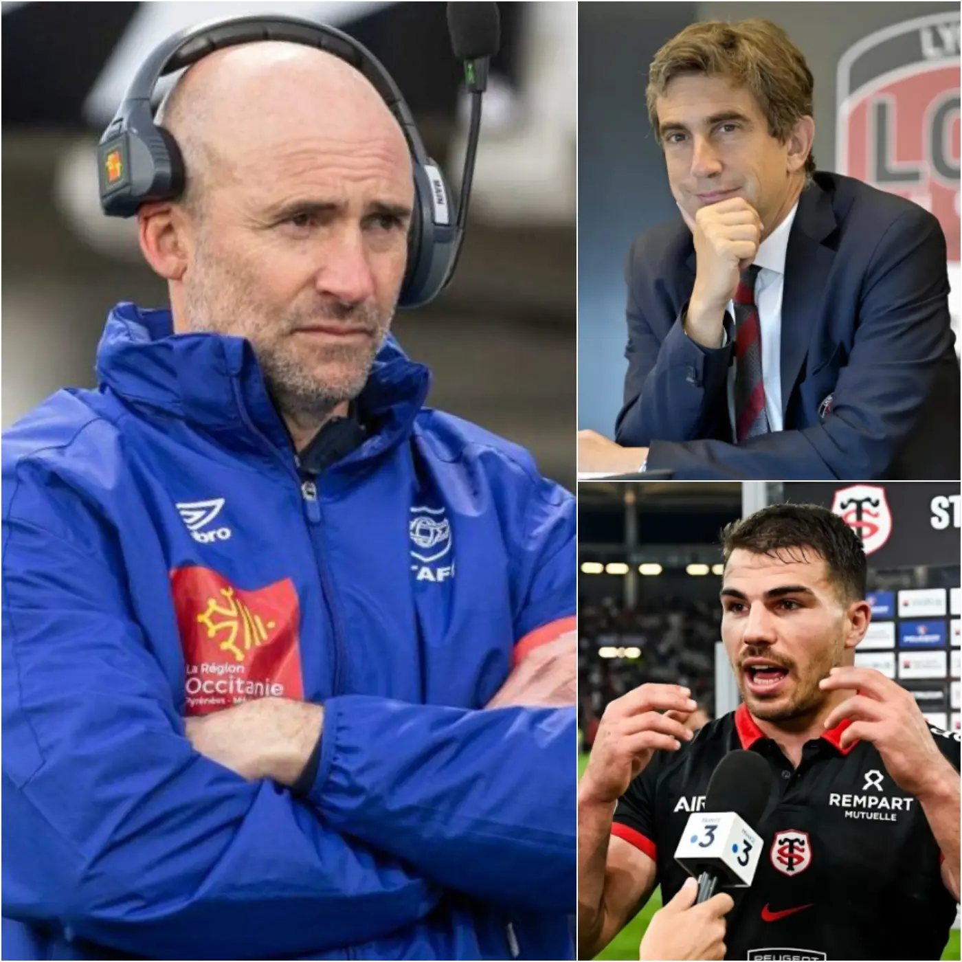 Cover Image for 🚨 « POUR MOI, TOULOUSE N’EST RIEN D’AUTRE QU’UNE ÉQUIPE DE TRICHEURS — LES HOUSTON ASTROS DU TOP 14 ! » La sortie fracassante de Xavier Sadourny a marqué la conférence de presse d’après-match, où l’entraîneur de Castres a directement mis en cause le corps arbitral ainsi que le TMO, qu’il estime avoir été orientés en faveur de Toulouse