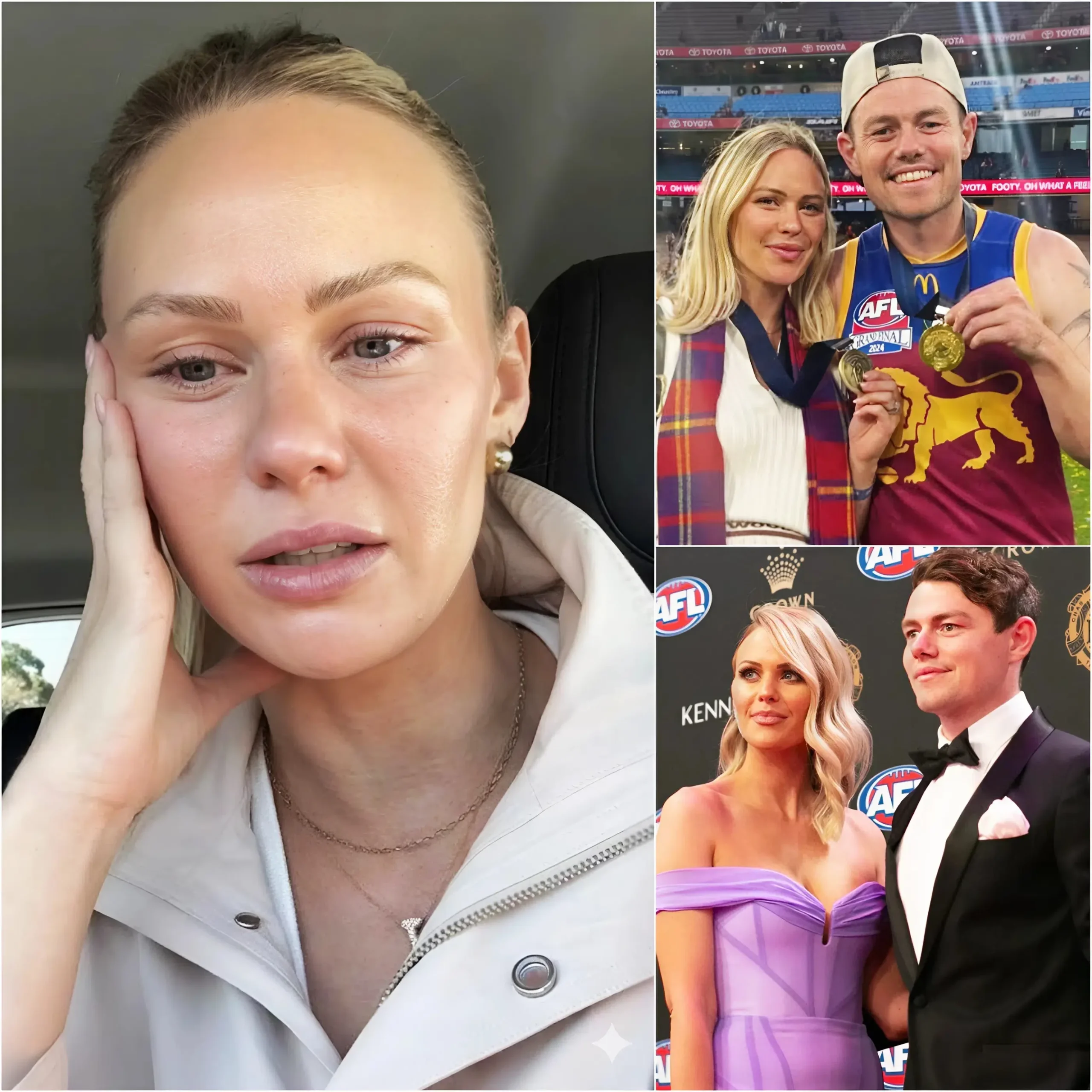 Cover Image for 🔥Shocking 5 minutes ago: Lachie Neale’s wife, Jules Neale, publicly revealed undeniable evidence of her husband’s affair with one of her old close friends. A 7-second video