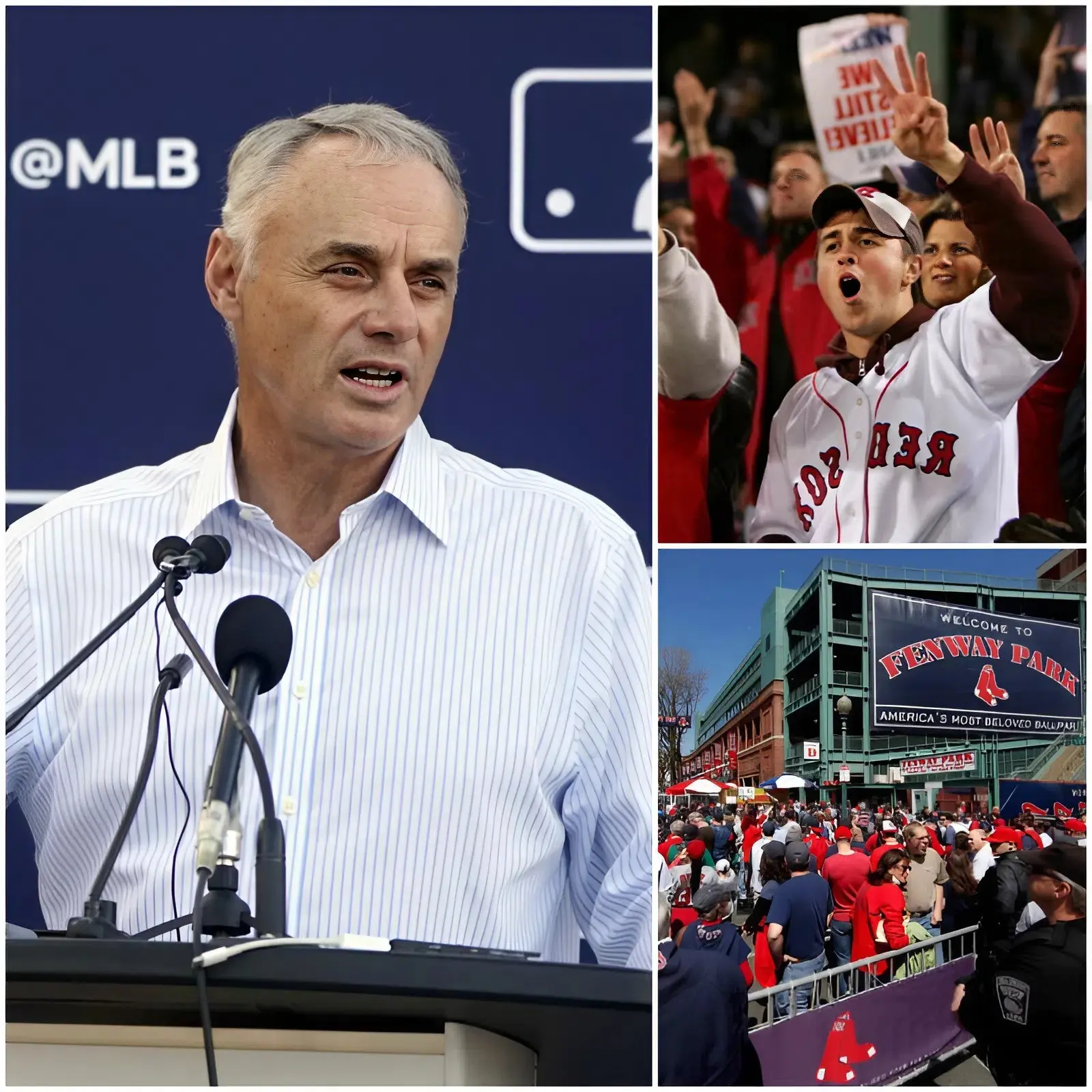 Cover Image for 🚨 BREAKING NEWS: Rob Manfred has issued an extremely severe punishment against the New York Yankees following today’s game against the Boston Red Sox.