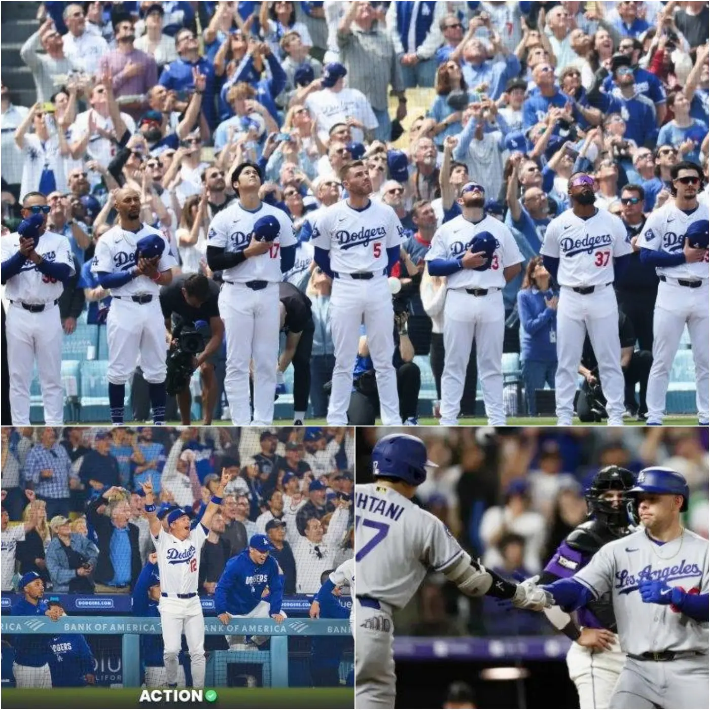 Cover Image for No one anticipated what would follow, yet the postgame rendition of the National Anthem by the Los Angeles Dodgers left the entire stadium in tears.