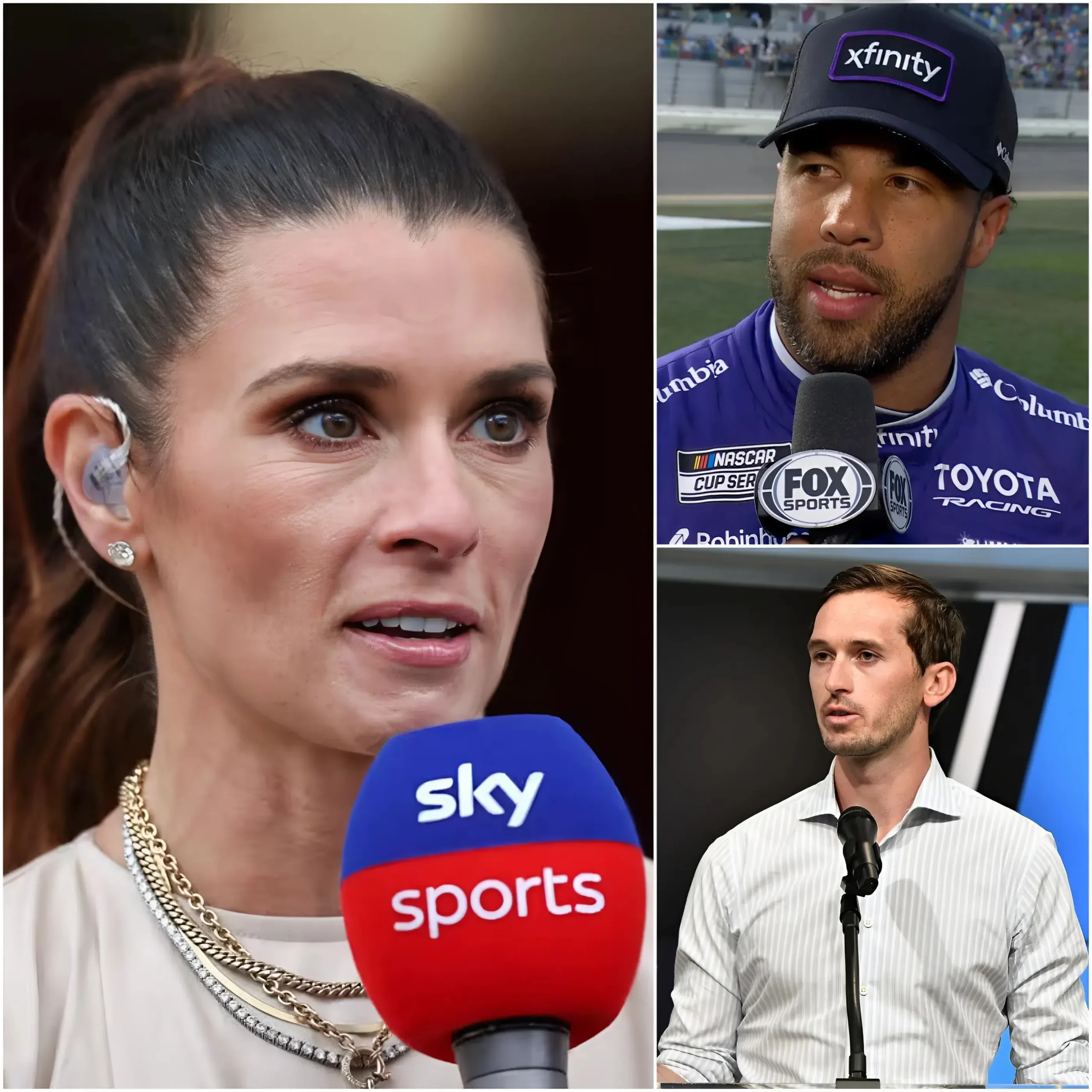 Cover Image for 🚨🚨 “I don’t want to see him in NASCAR anymore…” Danica Patrick unexpectedly made a shocking statement on behalf of nine NASCAR teams that filed a lawsuit seeking a permanent ban on Bubba Wallace from NASCAR