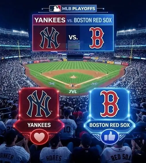 Cover Image for “CANCEL YOUR PLANS” MLB JUST DROPPED THE SCHEDULE BOMB ON THE NEW YORK YANKEES & BOSTON RED SOX — Clear your calendar. This one is non-negotiable. The game time was a mystery — now it’s officially LOCKED IN.