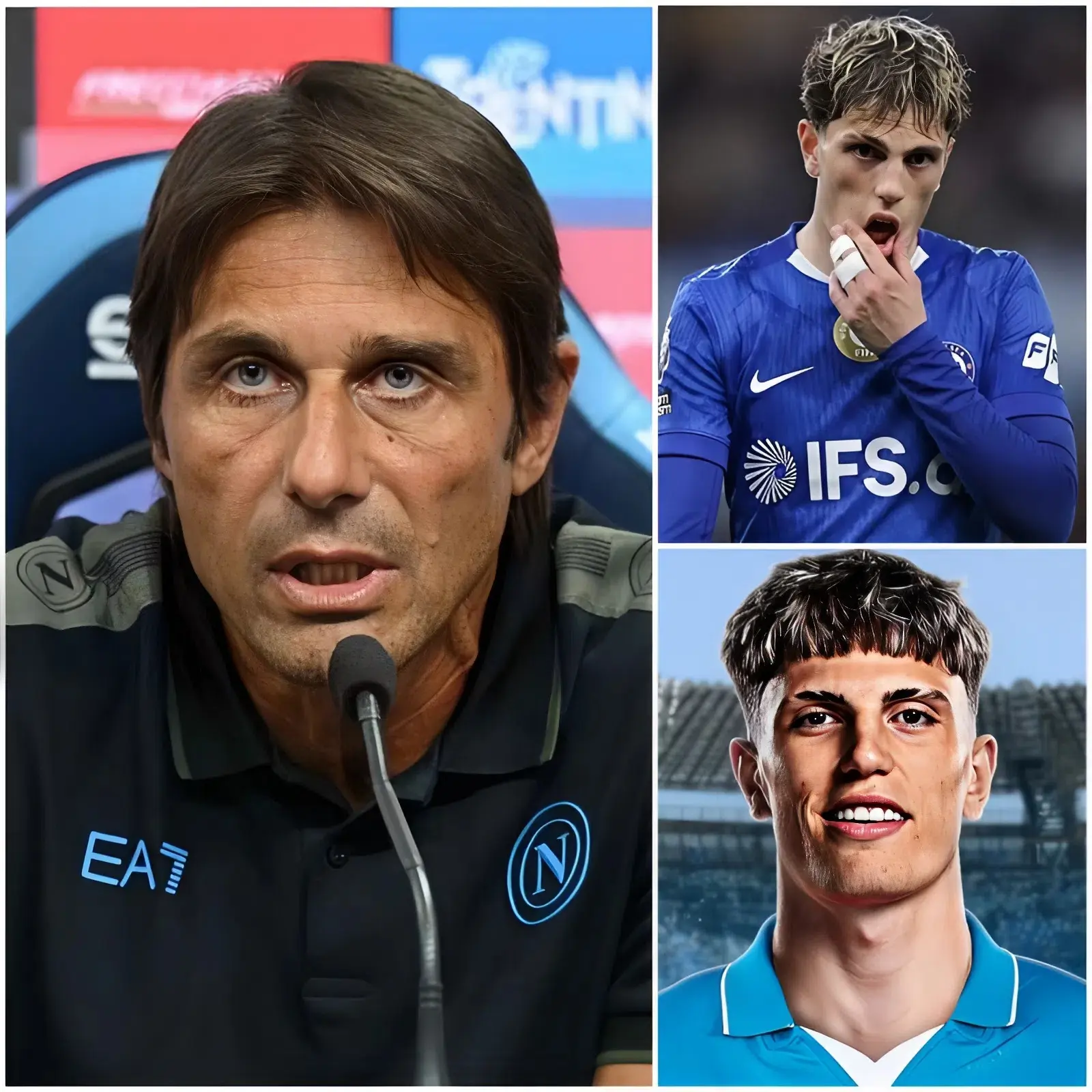 Cover Image for 🚨 NOTIZIA DI MERCATO: Antonio Conte ha inserito il “gioiello” Alejandro Garnacho come obiettivo prioritario per il mercato estivo.