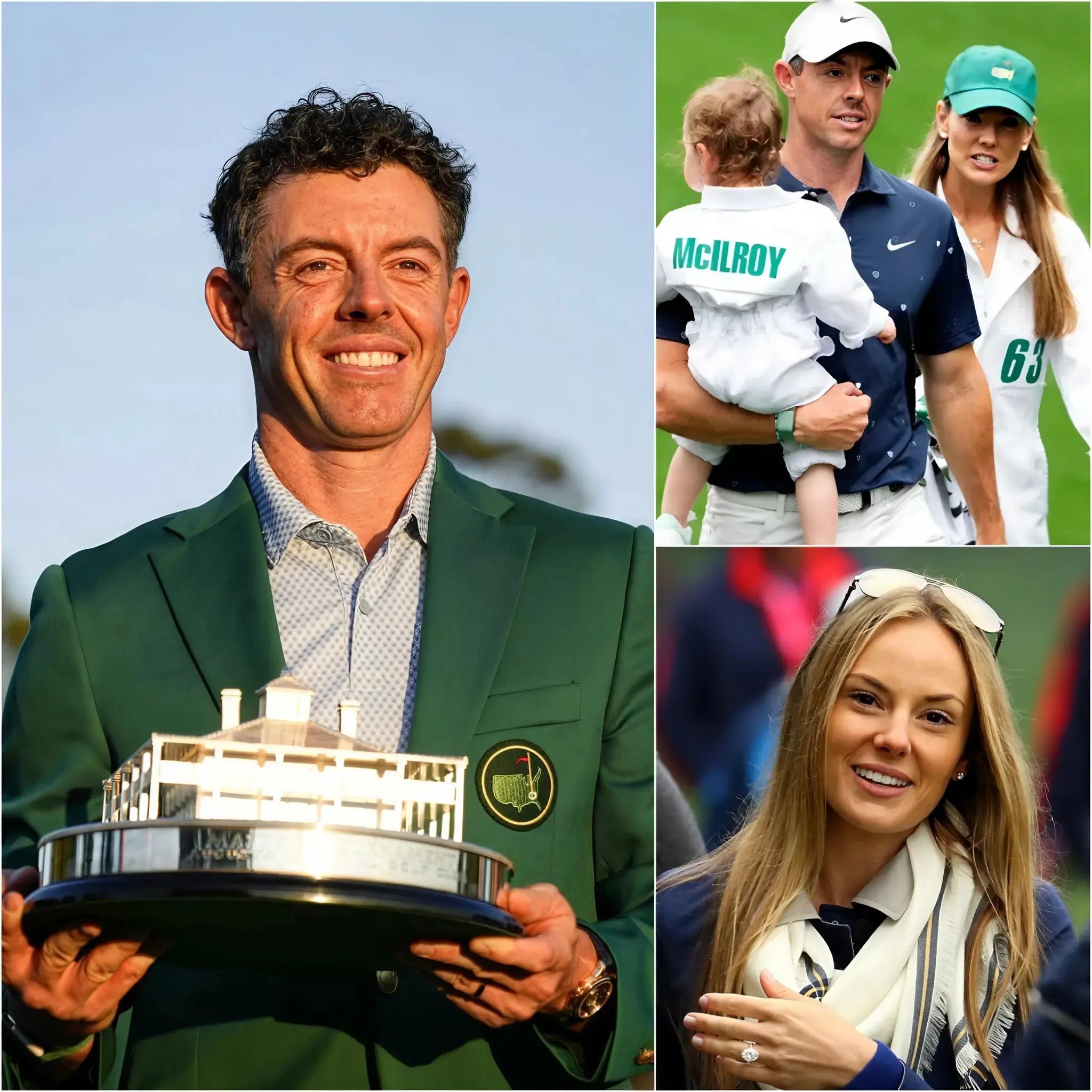 Cover Image for 💖 INSPIRING MOMENT: Following his unforgettable triumph at the The Masters Tournament 2026, Rory McIlroy made headlines for more than just his performance, choosing to donate his full prize money to charity as a tribute to a deeply personal wish from his wife 🥹💔