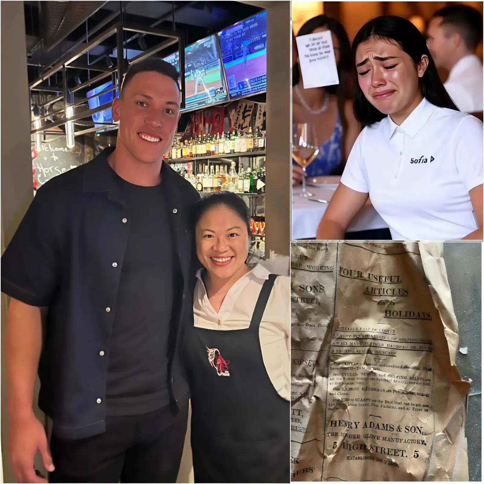 Cover Image for Valentina, an 18-year-old waitress, is completely unaware that she is serving Aaron Judge at a lavish private party. With his trademark kindness, humility, and genuine empathy, the baseball superstar makes an offer that could completely change her life. After just one meal, that heartfelt gesture turns Valentina’s world upside down, opening doors to opportunities she never dared to dream of.