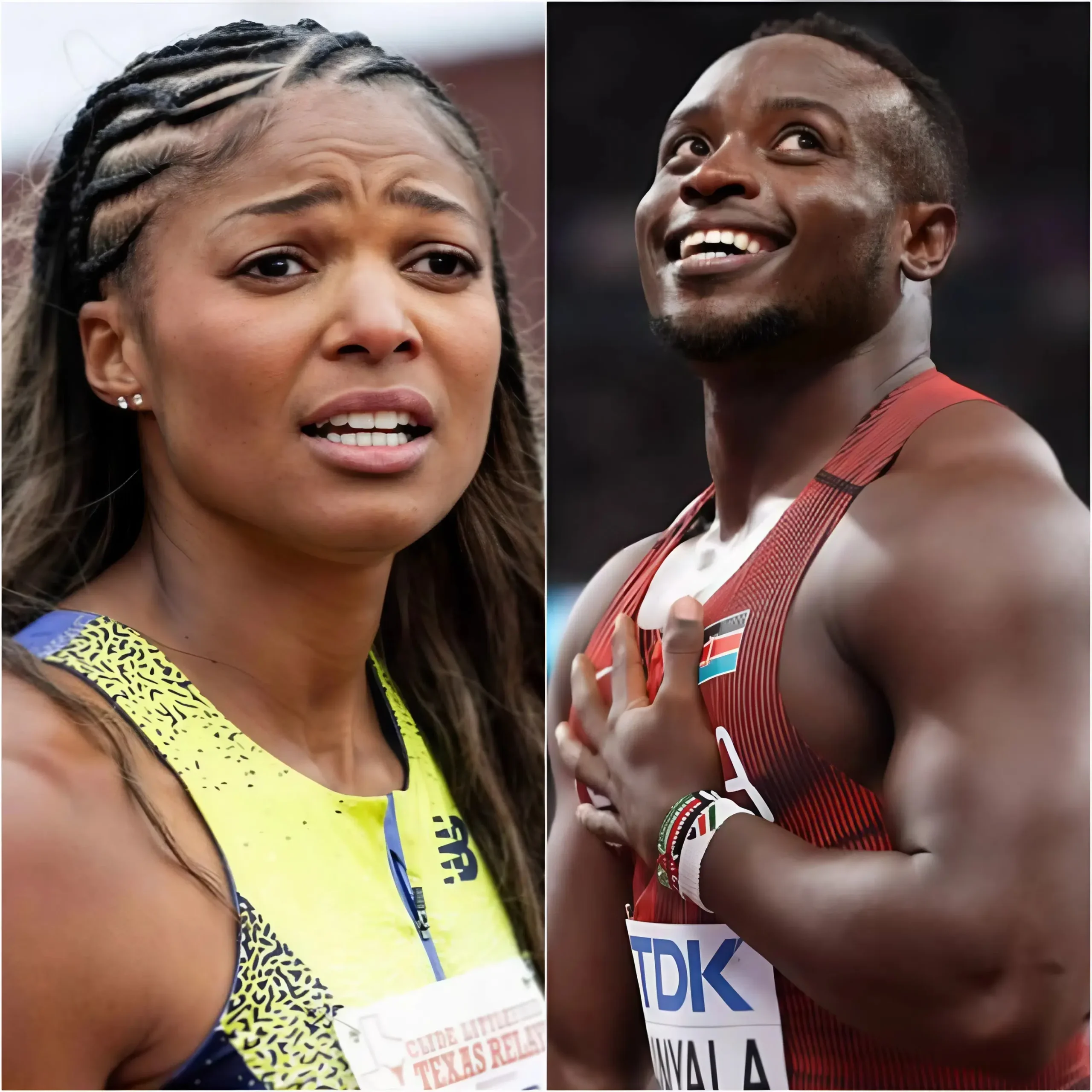 Cover Image for The seismic shockwave of Gabby Thomas and her secret pact with “The Lightning” Ferdinand Omanyala: The chilling truth behind her resurrection from the dead to shatter the legendary sub-10 second barrier is officially exposed, tearing apart the veil covering a blood-stained sacrifice that no athlete dares to face
