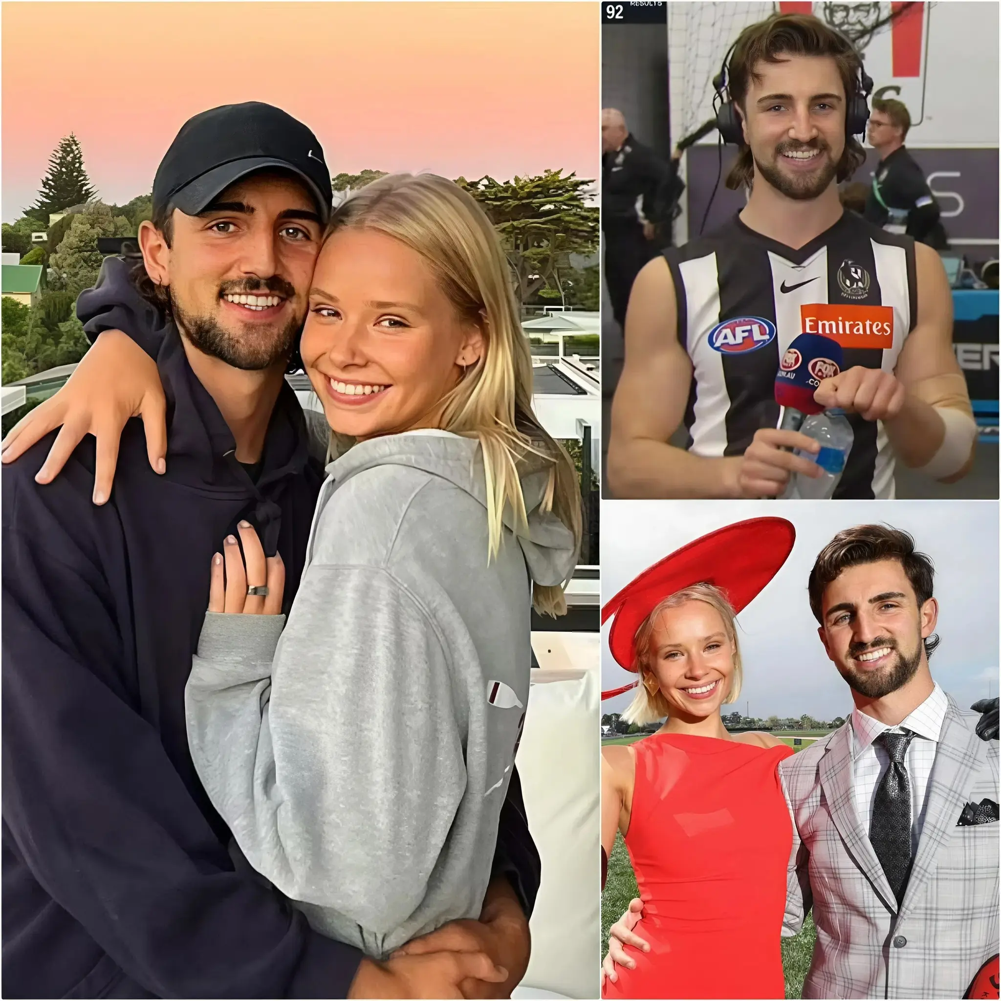 Cover Image for 💖AMAZING ACT: Despite a challenging start to the season, AFL star Josh Daicos decided to donate a large sum—$4.5 million—to charity to fulfill his fiancée’s wish. “Because of the hardships she has endured, she doesn’t want anyone else to go through the same.