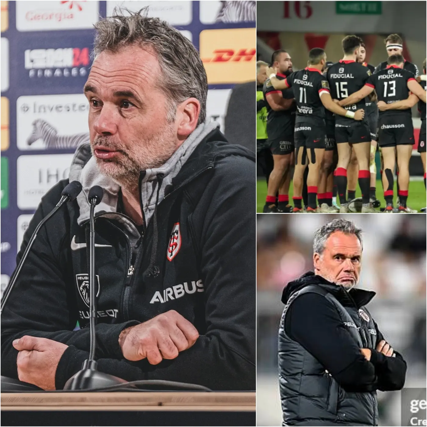 Cover Image for DERNIÈRE MINUTE DE TOULOUSE : L’entraîneur Ugo Mola a annoncé la « liste » des joueurs inéligibles pour le reste de la saison de Top 14