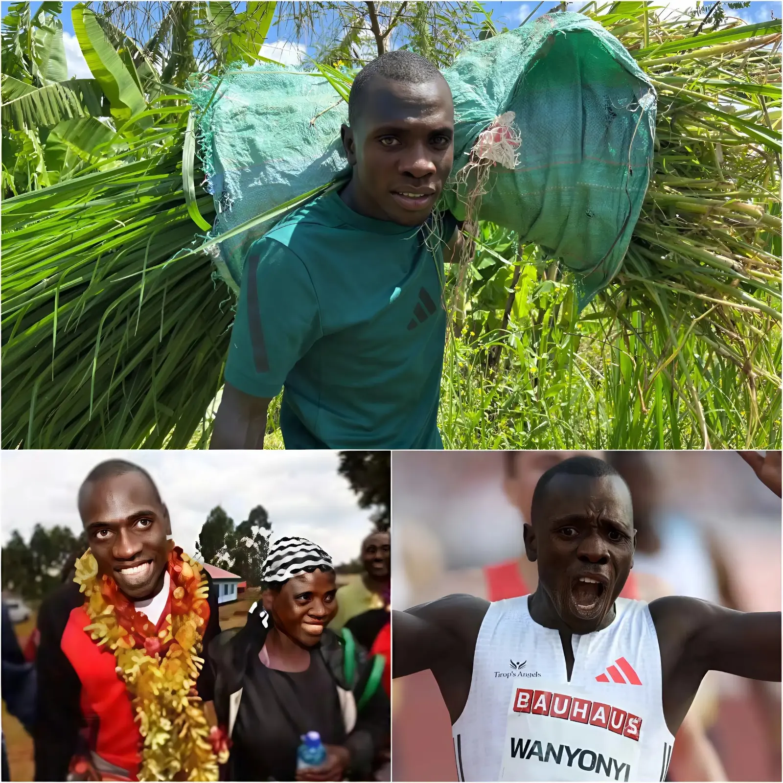 Cover Image for FROM A $2 COWHERD TO AN OLYMPIC CHAMPION: Emmanuel Wanyonyi breaks down in tears as he recounts his humiliating past—and a “heart-shattering” message from his mother leaves the entire world stunned as the truth is revealed!