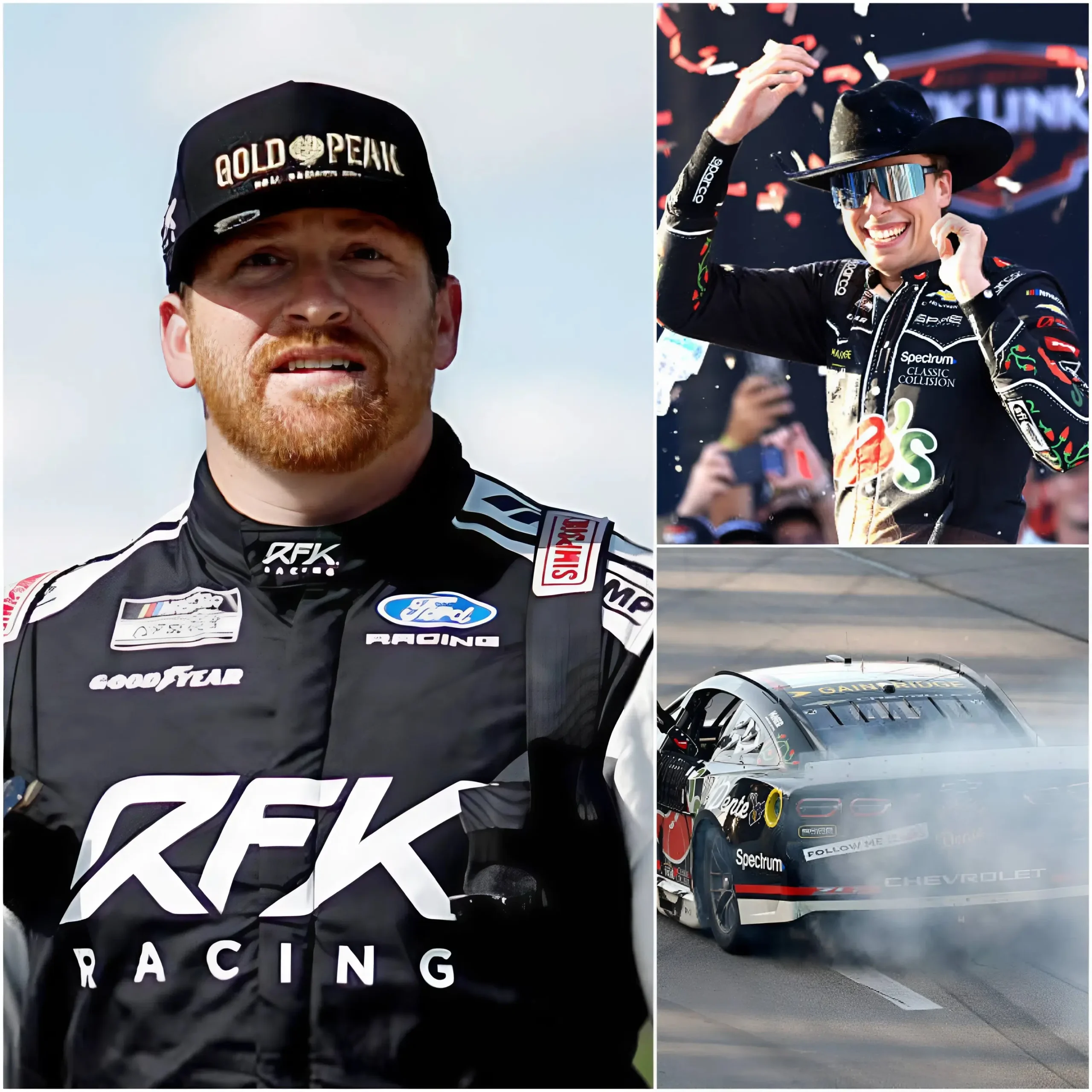 Cover Image for 🚘💥 Chris Buescher screamed: “I didn’t lose to people, I lost to machines!” This painful confession came right after he finished second at the Jack Link’s 500. He claims that a power-assist device was hidden in Carson Hocevar’s car engine. A thorough investigation is now underway, and the secret behind this “speed energy” is about to be revealed! 👇