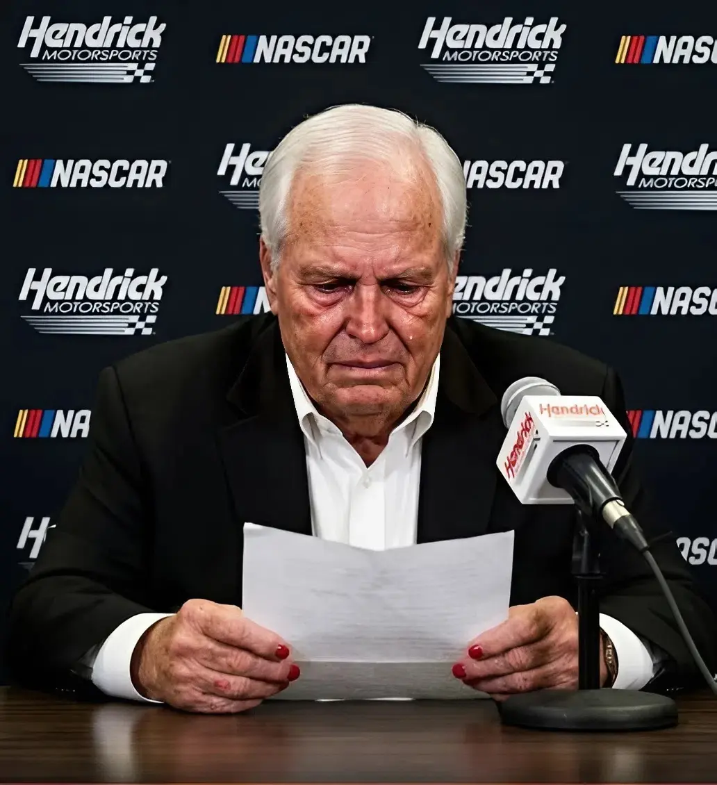 Cover Image for 🚨SHOCKING NEWS: Rick Hendrick has unexpectedly announced that one of his team’s drivers was involved in a devastating accident just before the upcoming race at Talladega Superspeedway, leaving fans stunned and heartbroken…