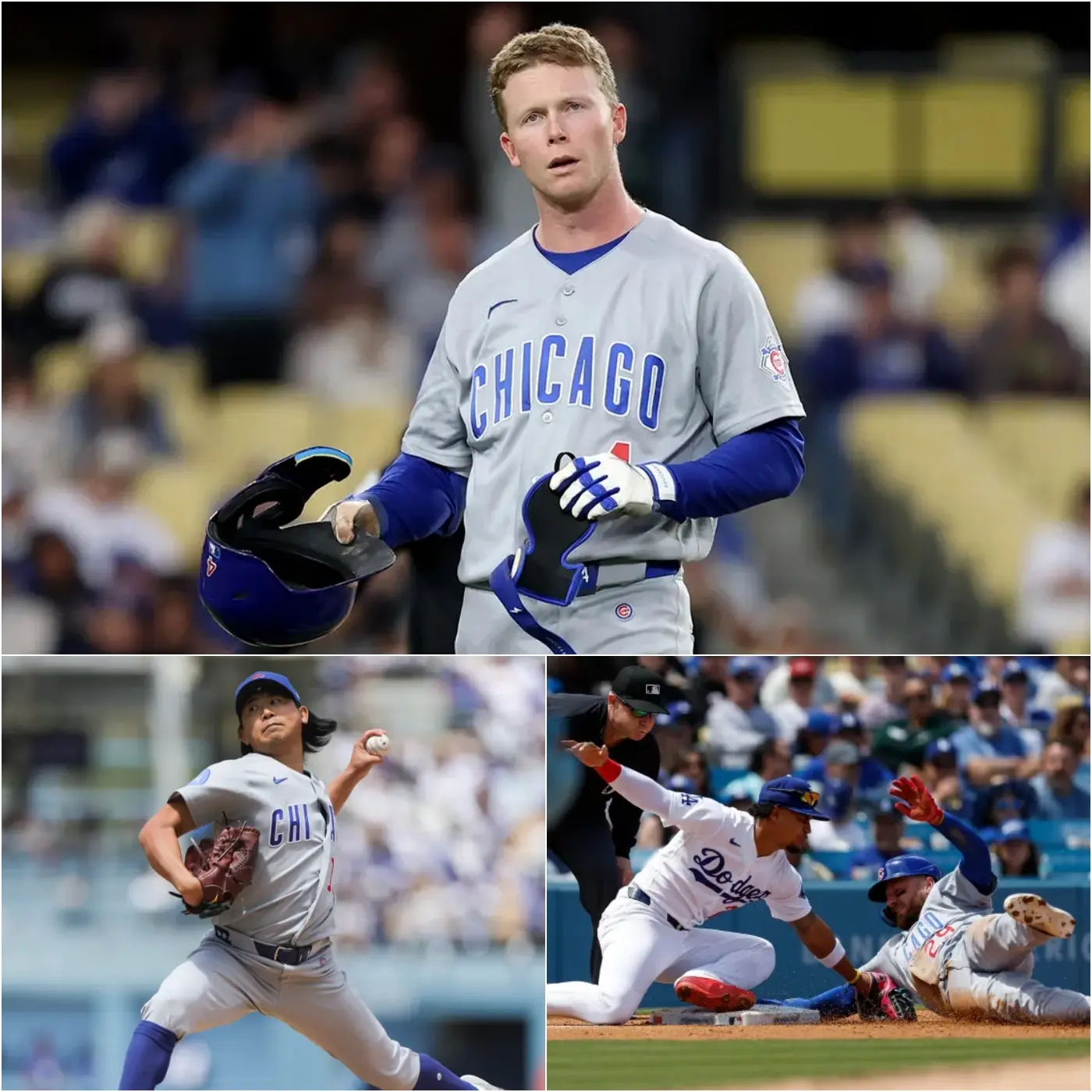 Cover Image for 3 takeaways from the Chicago Cubs’ series loss to the Los Angeles Dodgers, including Shota Imanaga’s sweeper