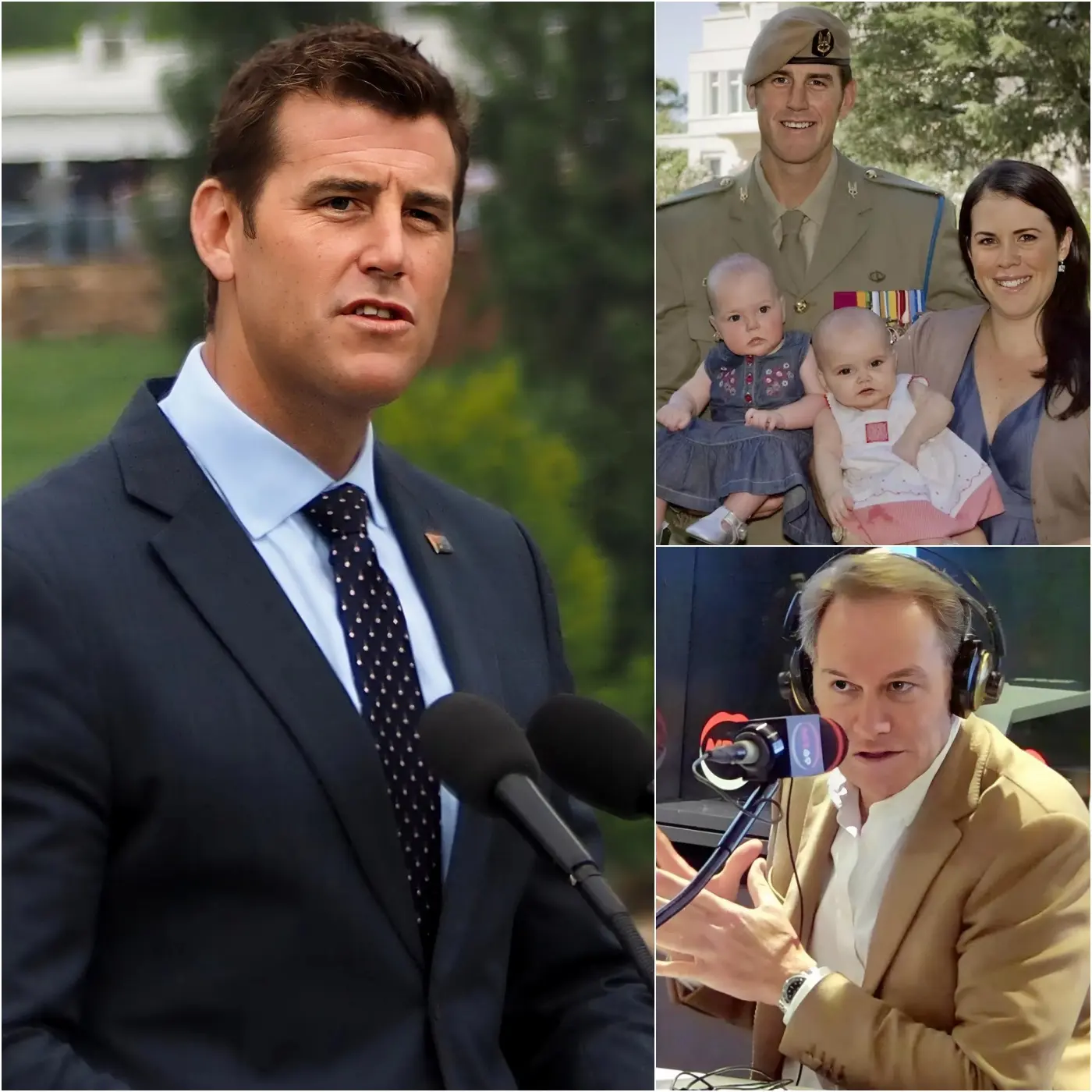 Cover Image for In a shocking turn of events, renowned Australian journalist Liam Bartlett criticized Ben Roberts-Smith, an Australian veteran honored for his significant contributions to the country: “I never thought a former special forces veteran would say something like that on Anzac Day – Australia’s most important day of remembrance.”