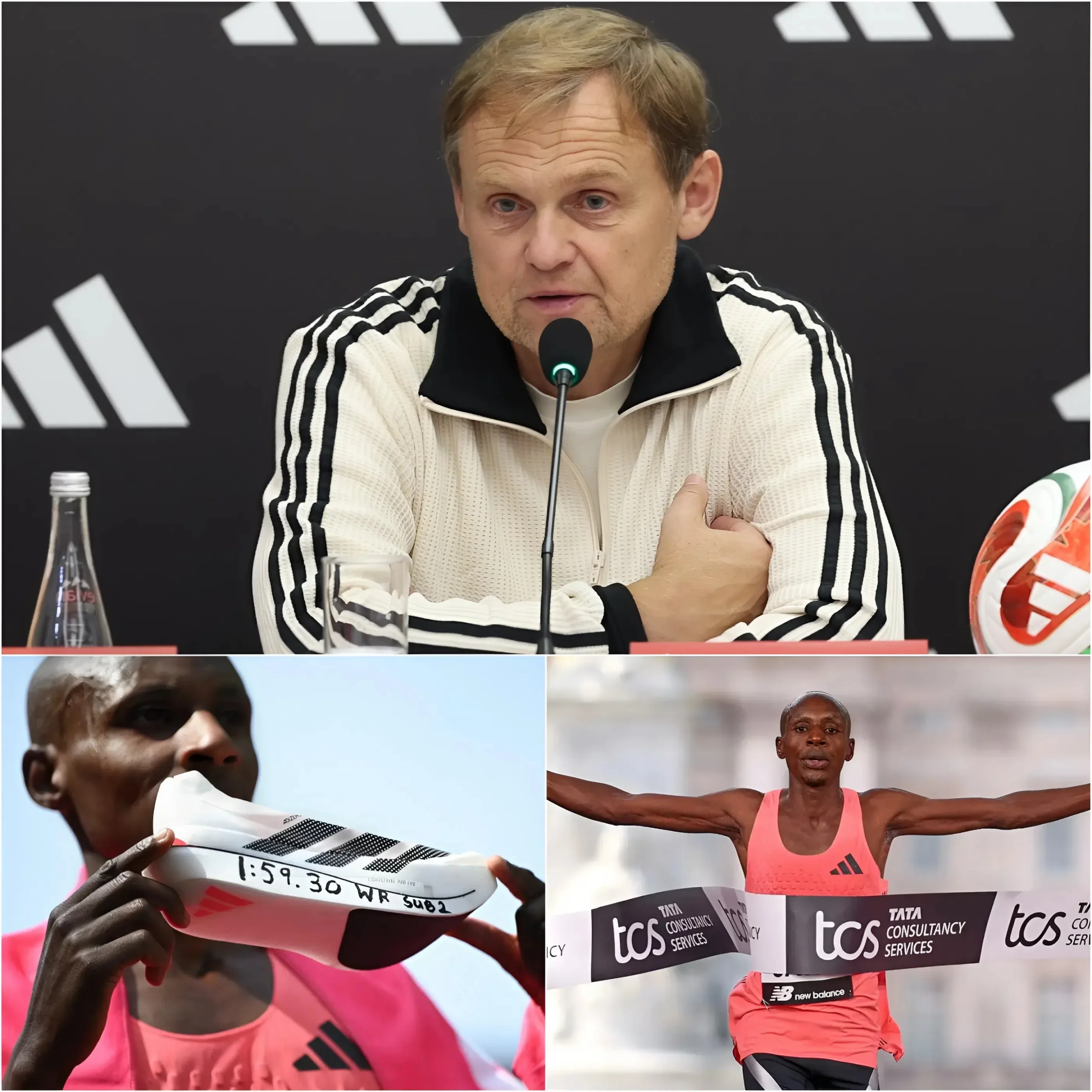 Cover Image for Behind Sawe’s Unfathomable Achievement: A∂ιdas Unexpectedly Steps In With Rigorous D0ping Checks—The Shocking Truth About His So-Called “Clean” Reputation.