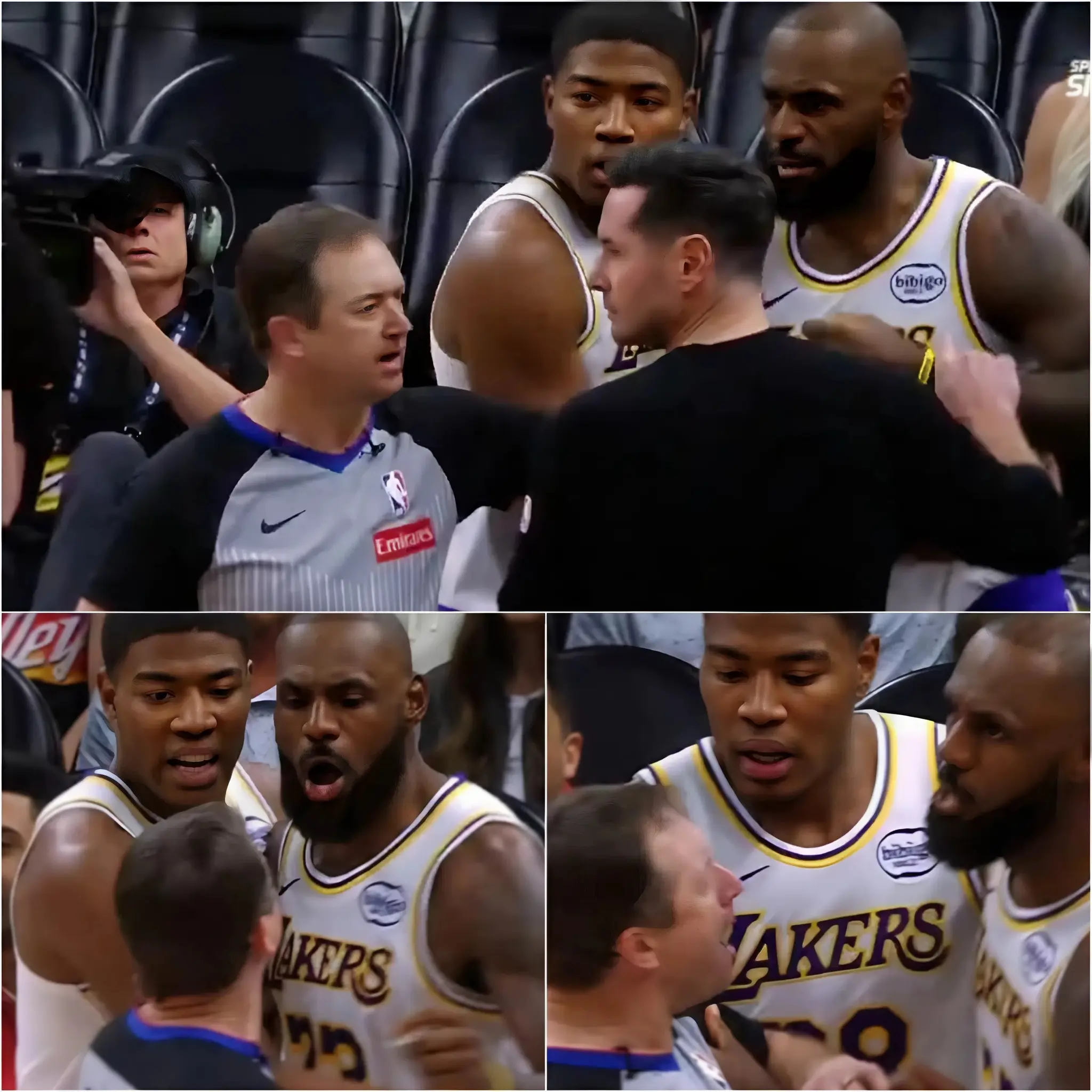 Cover Image for 🚨🏀NBA BOMBSHELL: A shocking development in the basketball world after the match, Los Angeles Lakers suddenly provide evidence accusing Houston Rockets and referees of cheating in Game 4 of the Playoffs.