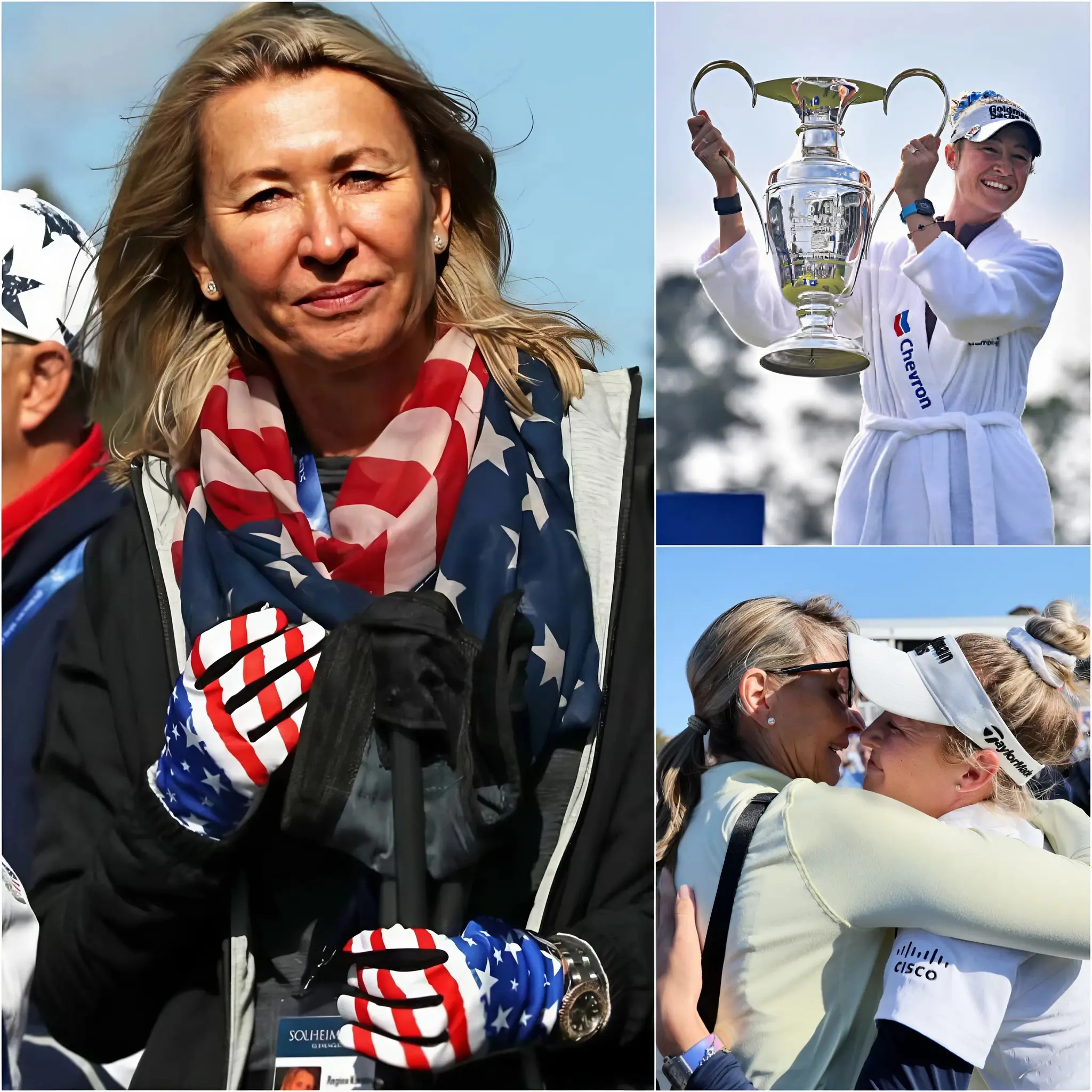 Cover Image for “I saw her collapse in silence long before the world watched her shine…” Those were the emotional words of Nelly Korda’s mother moments after her daughter claimed the 2026 Chevron Championship.