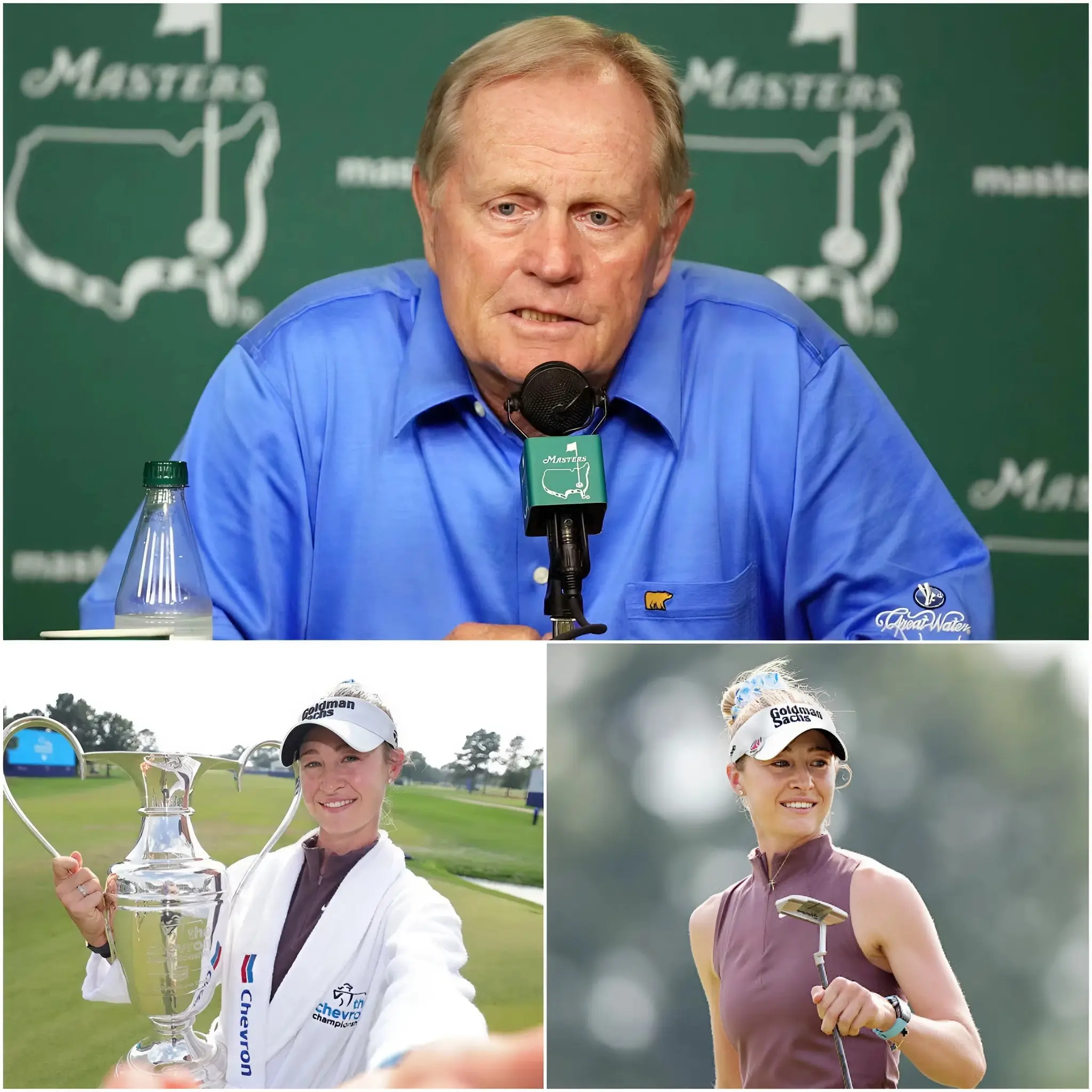 Cover Image for 🚨 SURPRISE STATEMENT: Golf legend Jack Nicklaus has fiercely defended Nelly Korda after heavy criticism following her 2026 Chevron Championship victory.