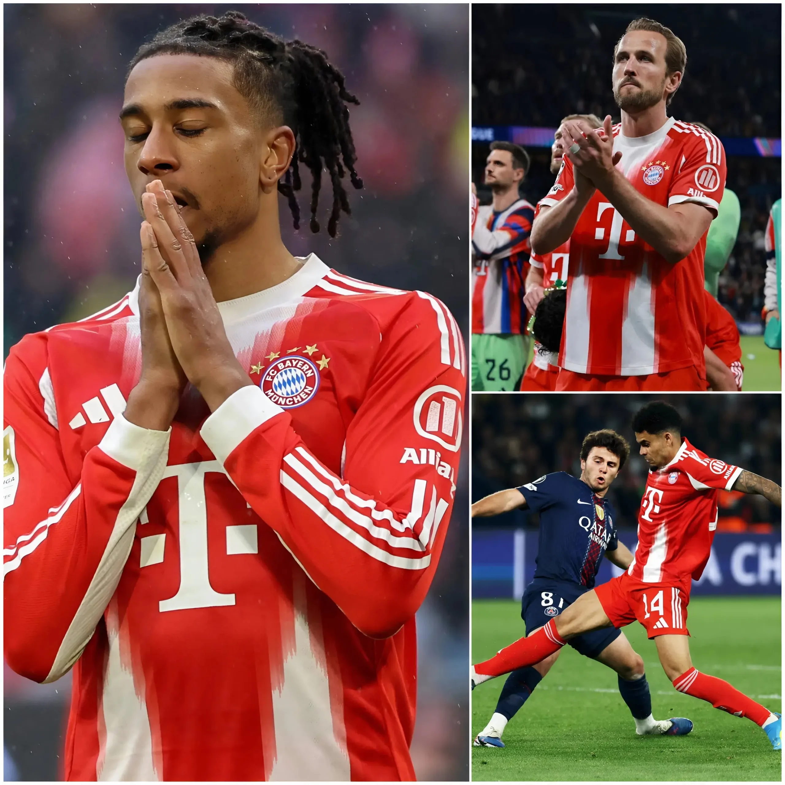 Cover Image for 🔥SCHOCK: Der FC Bayern München hat nach dem gestrigen Spiel gegen Paris Saint-Germain schlechte Nachrichten erhalten.