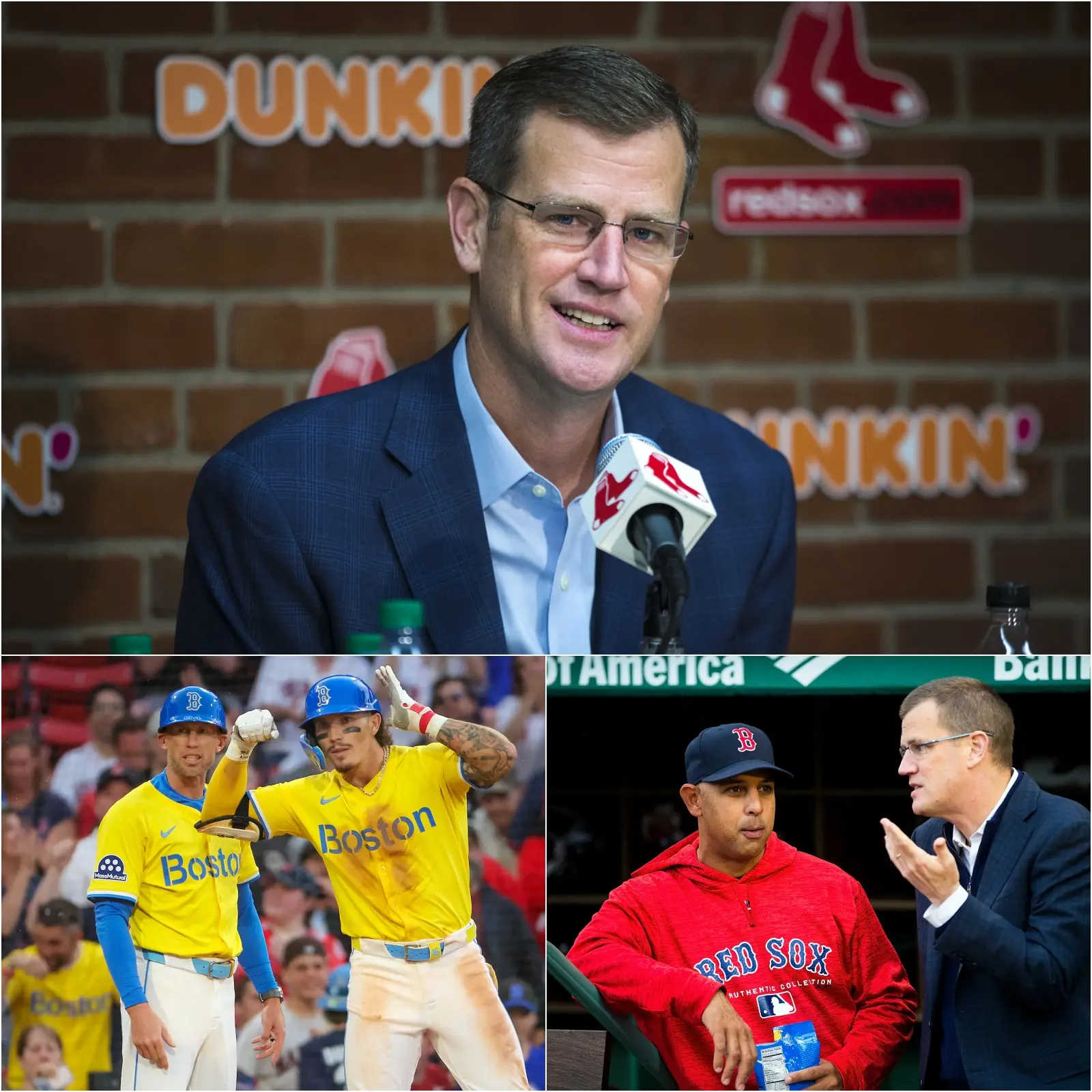 Cover Image for 🔴OFFICIAL: Sam Kennedy has made the FINAL DECISION on the Red Sox head coach position 5 days after coach Alex Cora was fired… Watch the video below 👇👇