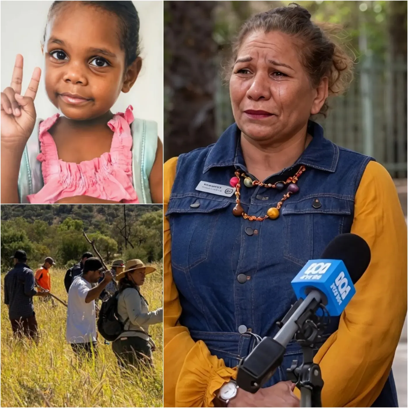 Cover Image for “MY BABY , COME BACK TO MOM…” 💔 Heart-wrenching wails as CCTV footage of little Sharon is released! The search for the missing 5-year-old girl in the Northern Territory has just entered a haunting new chapter
