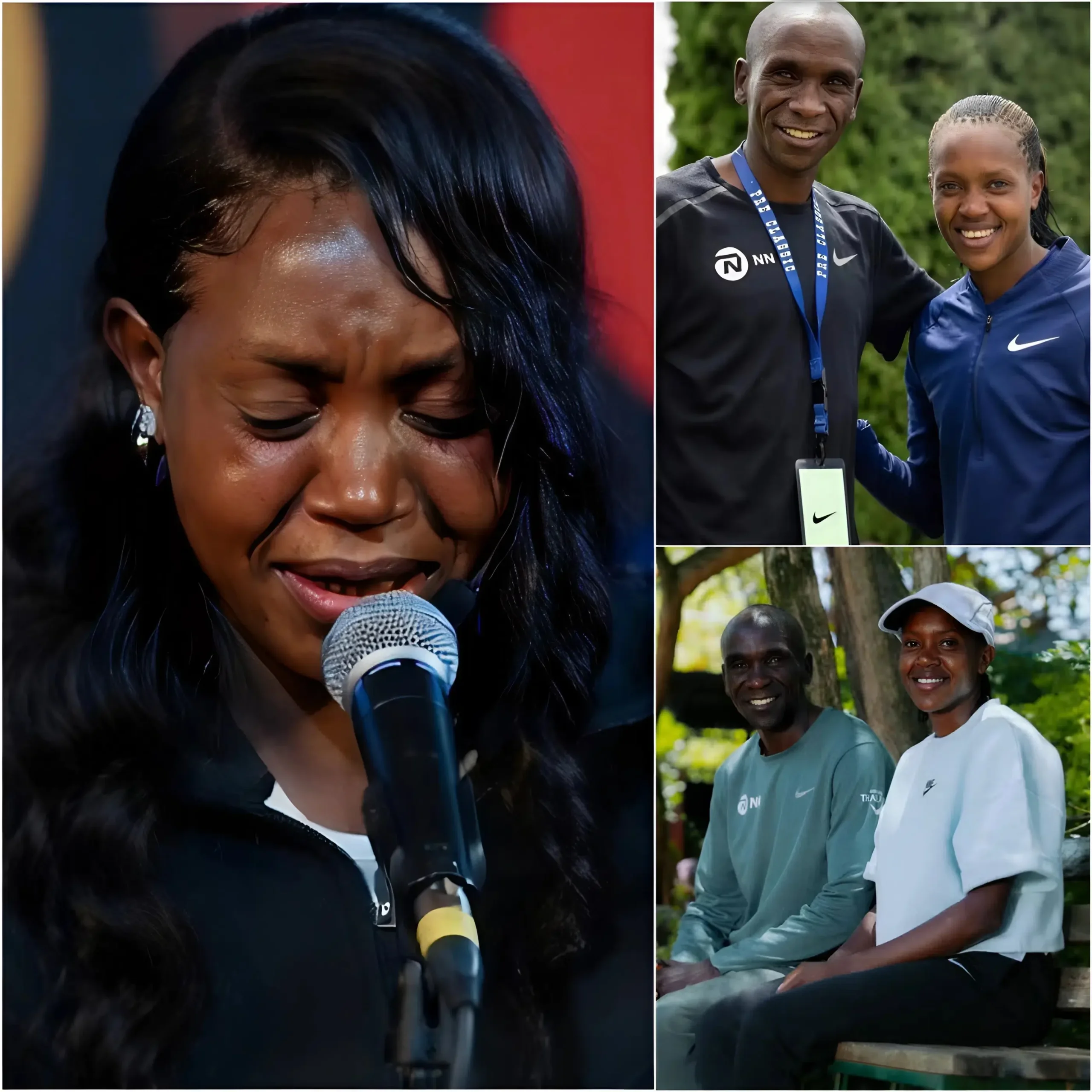 Cover Image for 🔔 Immediately upon receiving the heartbreaking news regarding her beloved mentor, Eliud Kipchoge, Faith Kipyegon penned a tear-filled letter—comprising a mere 15 words—reminiscing about the cherished memories shared between the two and offering heartfelt words of encouragement to the legendary Kenyan marathoner. In response, Kipchoge took an action that moved the entire sports world to tears.