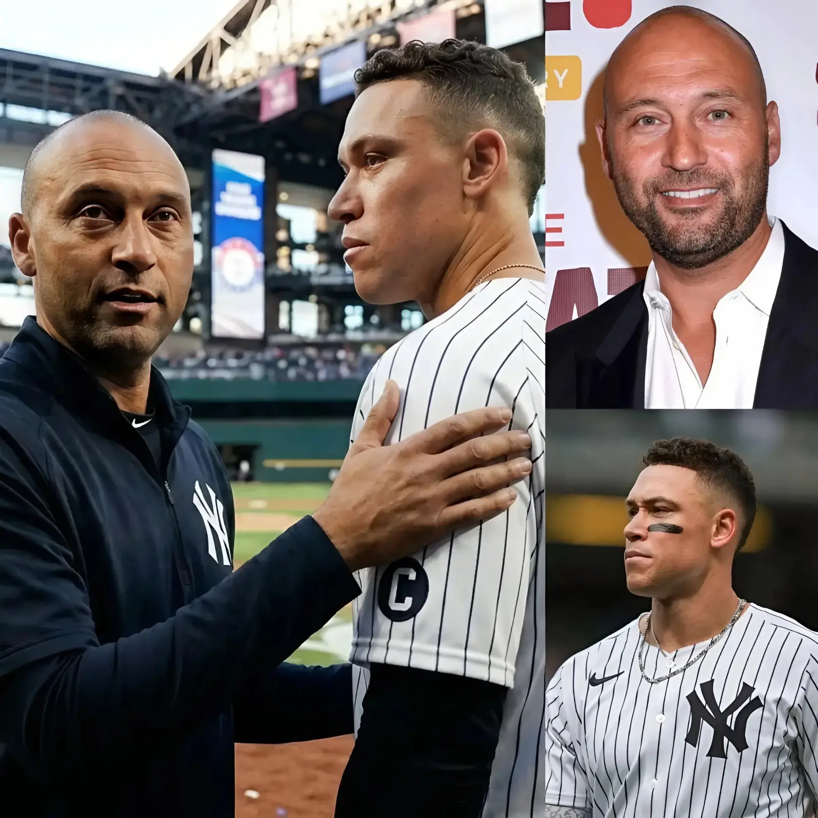Cover Image for 5 HOUR AGO: Yankees legend, Derek Jeter, broke his silence with a strong statement, defending Aaron Judge ahead of the Texas Rangers’ crucial game: “What is happening to him is a crime against baseball — a blatant betrayal of everything this sport stands for.