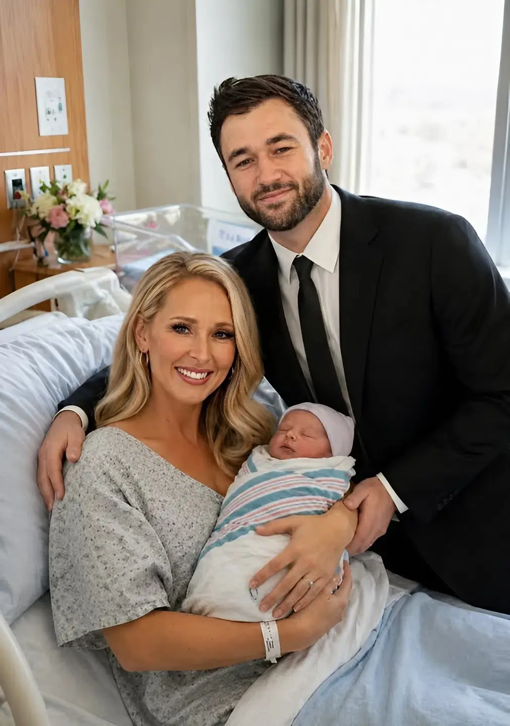 Cover Image for No Leaks. No Rumors. No Warning Signs: After Winning the Würth 400 Presented by LIQUI MOLY at Texas Motor Speedway, Chase Elliott and Girlfriend Lauren Bolger Suddenly Welcome a Baby Boy – And the Name They Chose Is Setting NASCAR on Fire.