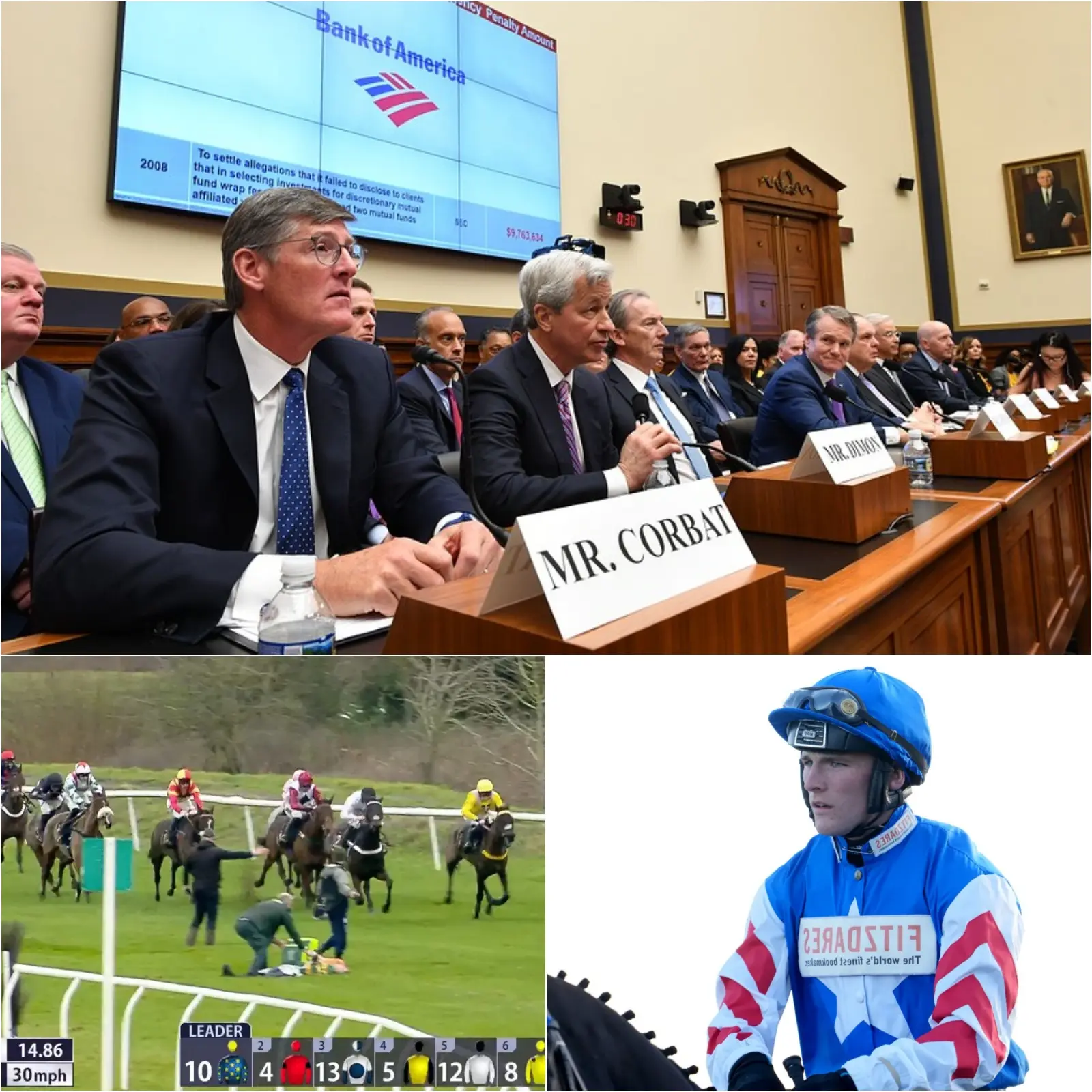 Cover Image for “BHA Headquarters Officially Holds Emergency Meeting on Horrific Accident” Recently! A horrific incident where a jockey lay helpless after being trampled by a horse has prompted the BHA Headquarters to review the “horrific” incident as jockey Callum Pritchard continued to be severely injured and lying helplessly on the track, causing significant controversy among fans and Pritchard’s family.