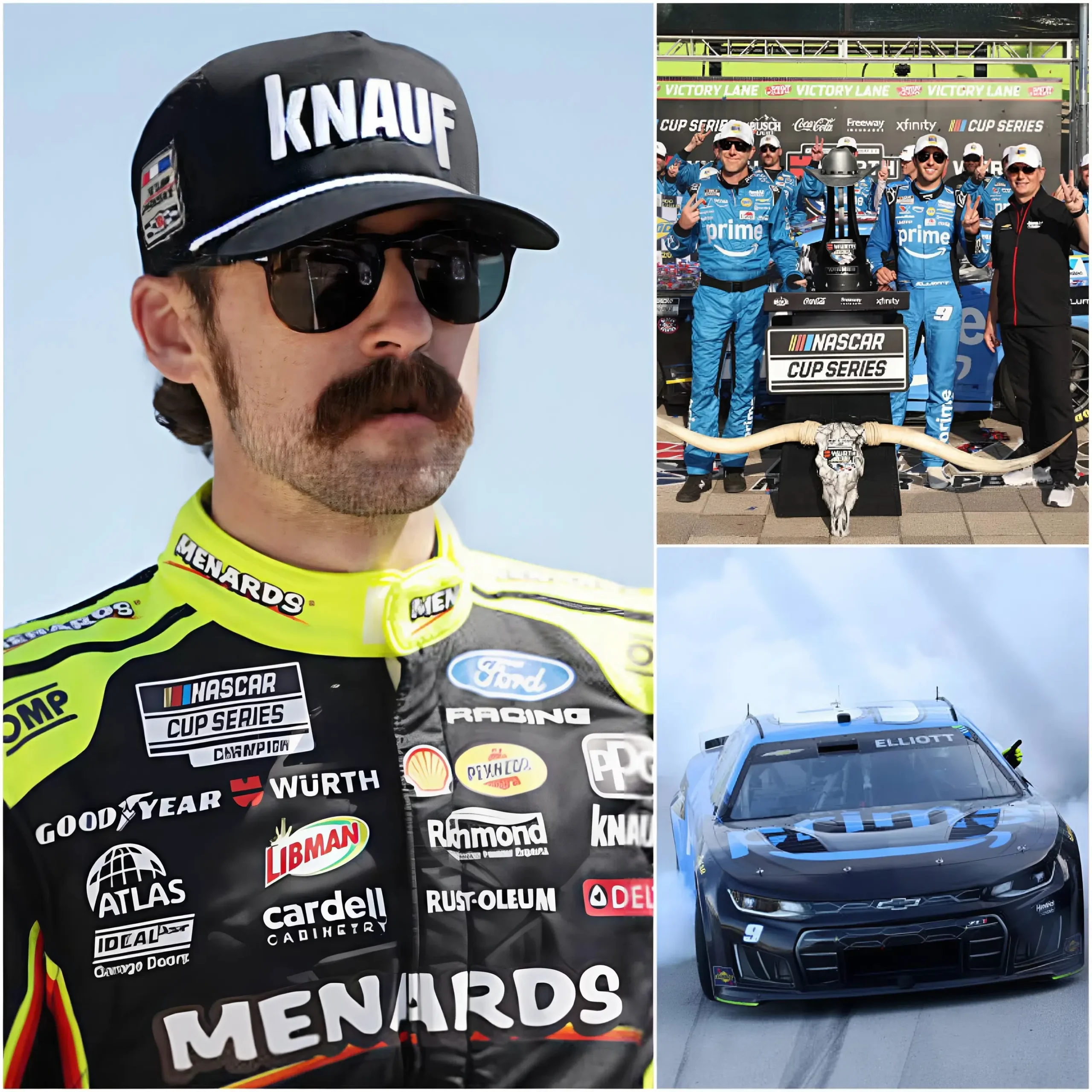 Cover Image for 🏁🏎️ “IF THEY WANT Chase Elliott TO WIN AT ALL COSTS, THEN JUST HAND HIM THE TROPHY AND STOP MAKING US COMPETE IN A MEANINGLESS EVENT LIKE THIS.” After a bitter defeat at the Würth 400 presented by LIQUI MOLY, Ryan Blaney erupted in anger, openly accusing the organizers of favoring Chase Elliott.