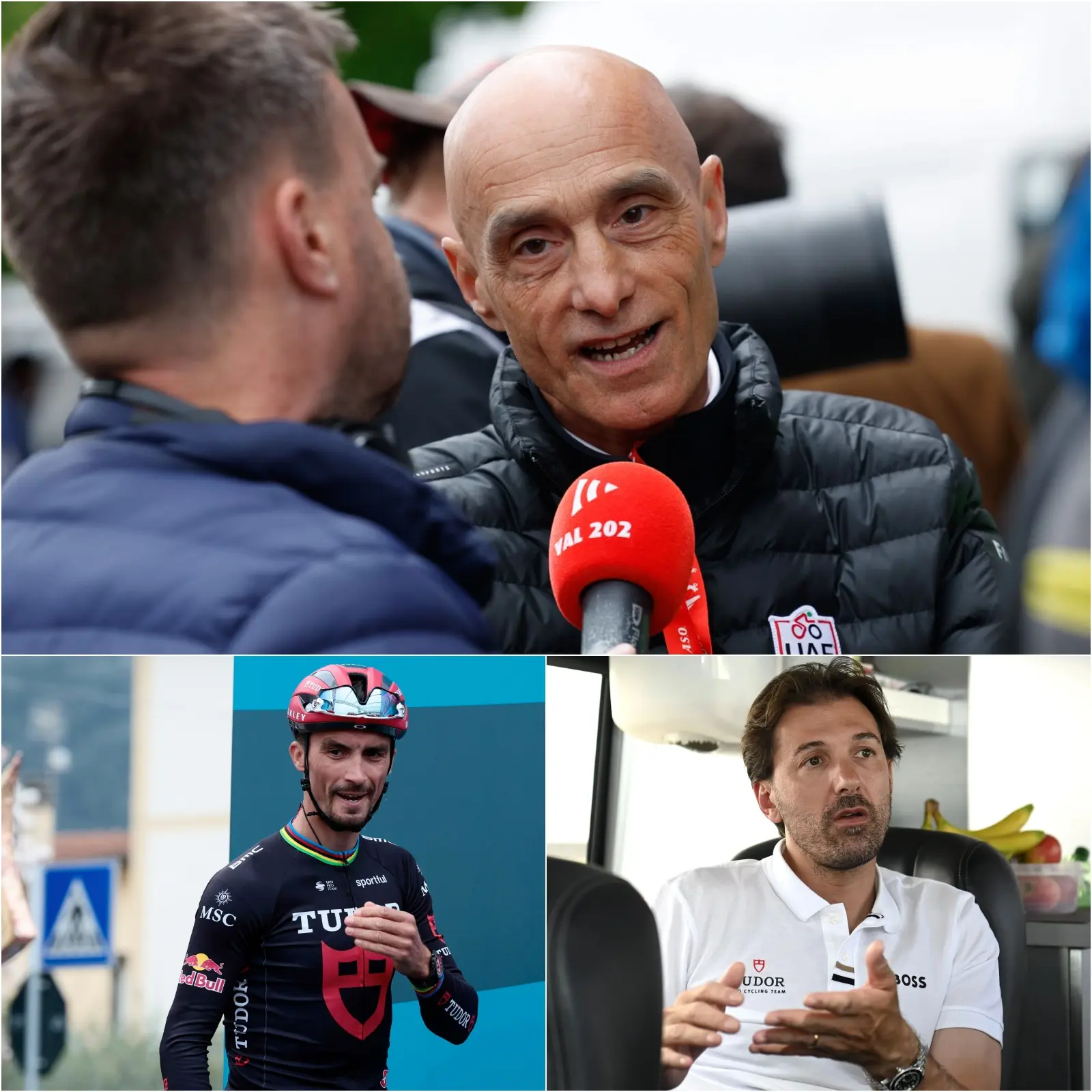Cover Image for « Veulent-ils vraiment gagner avec une équipe comme celle-ci ? » Mauro Gianetti aurait ironisé sur l’équipe Tudor Pro Cycling alors que Julian Alaphilippe risquait d’être disqualifié des prochaines courses pour raisons de santé.