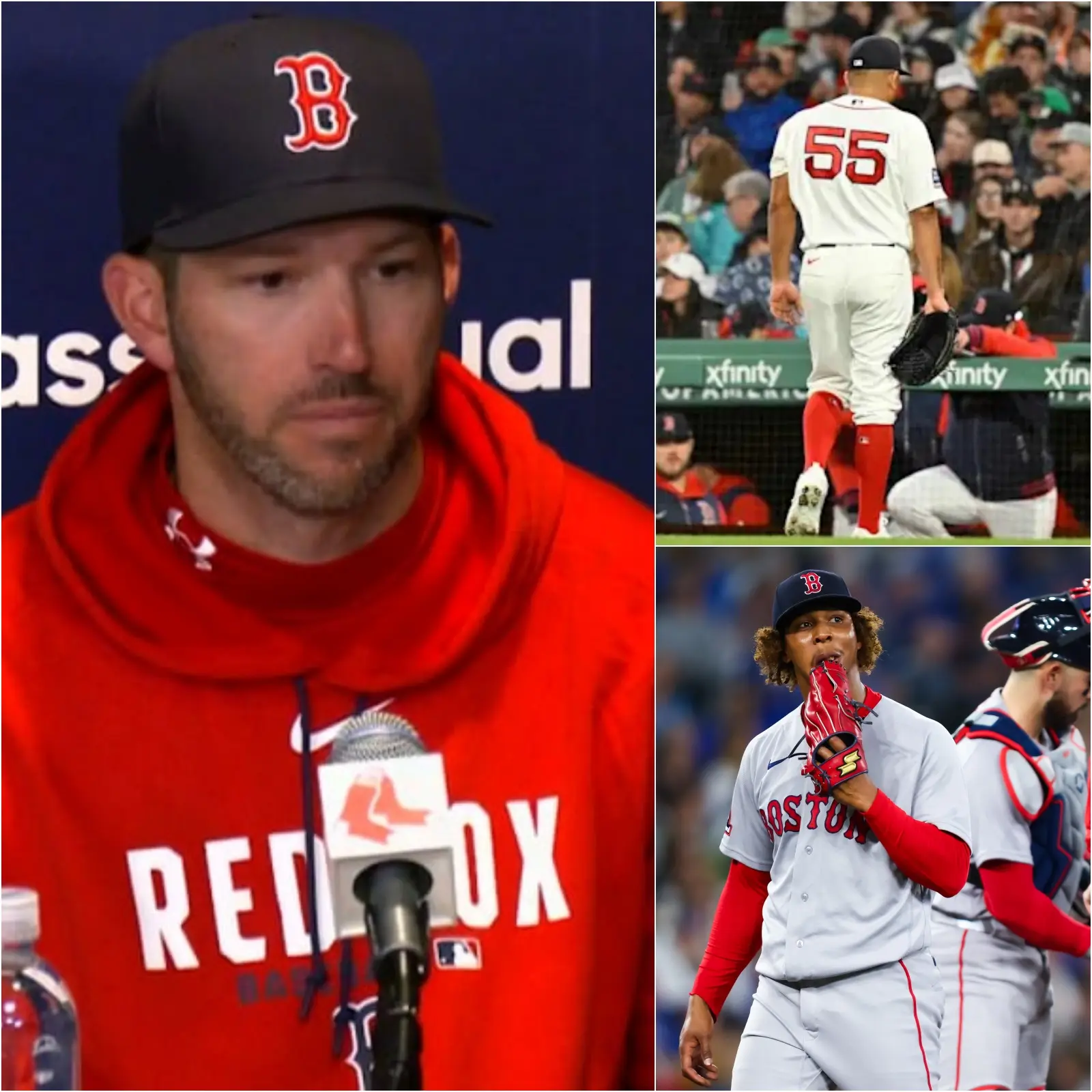 Cover Image for “I’m certain he’ll be the first player to leave the Red Sox this summer.” Interim head coach Chad Tracy publicly criticized a player after the loss to the Houston Astros.