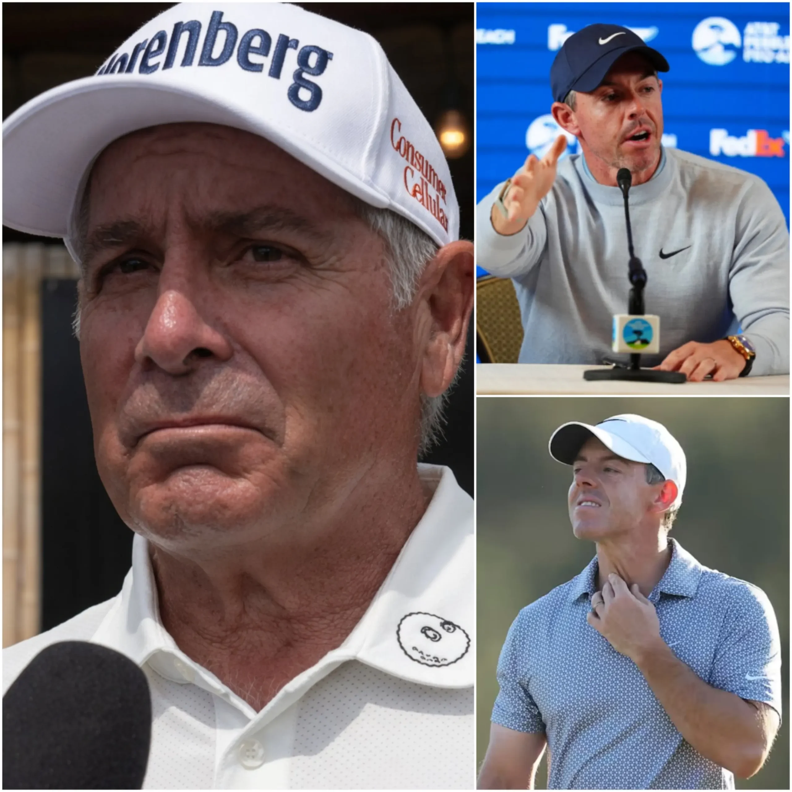 Cover Image for “Stop talking sh*t, you’re hurting the game!” Fred Couples publicly slams Rory McIlroy amid growing tension in the golf world.