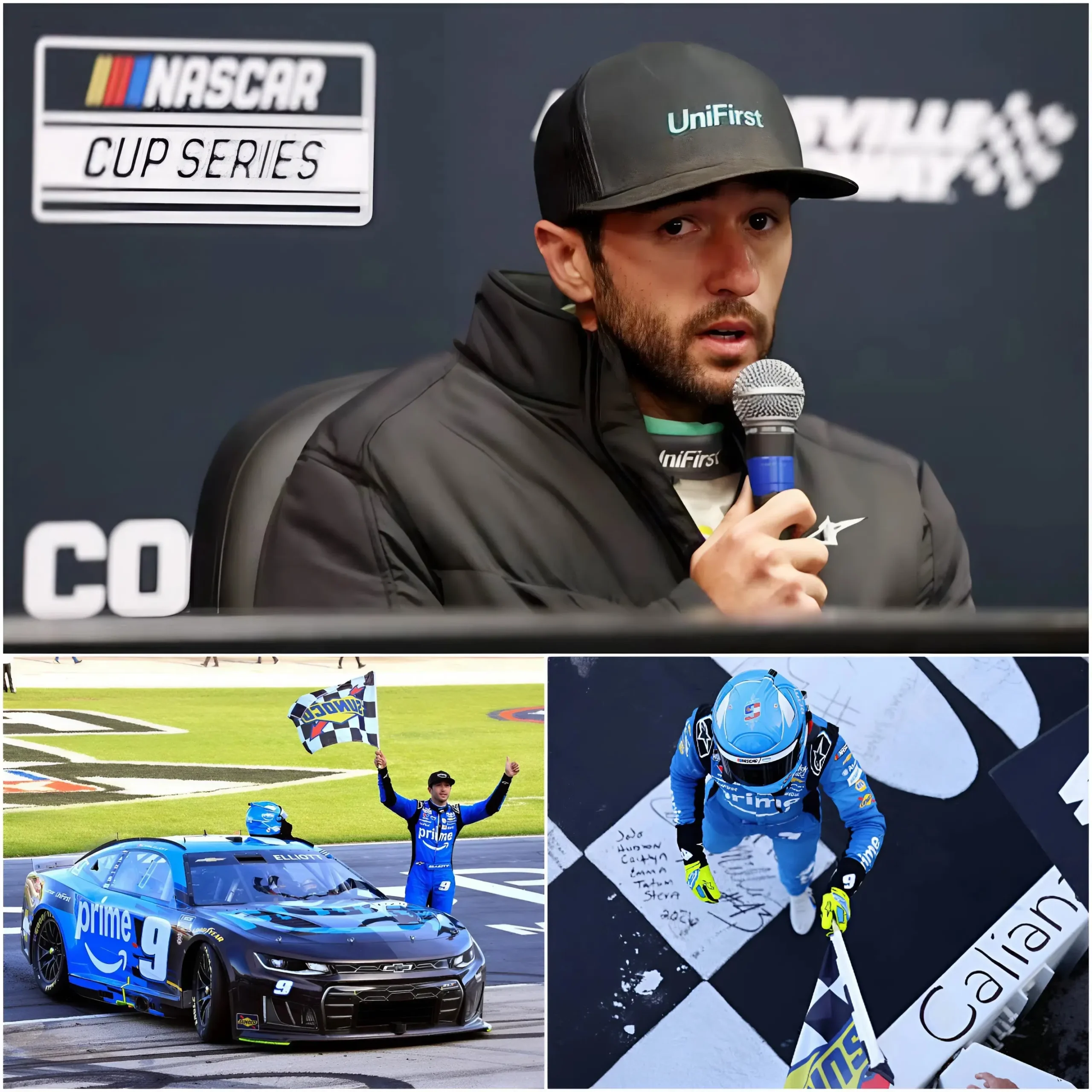 Cover Image for 🔥🏁 After a lot of speculation, Chase Elliott’s “big secret” following his victory at the Würth 400 has finally been revealed 😮 It turns out it was true… 🫢🫣