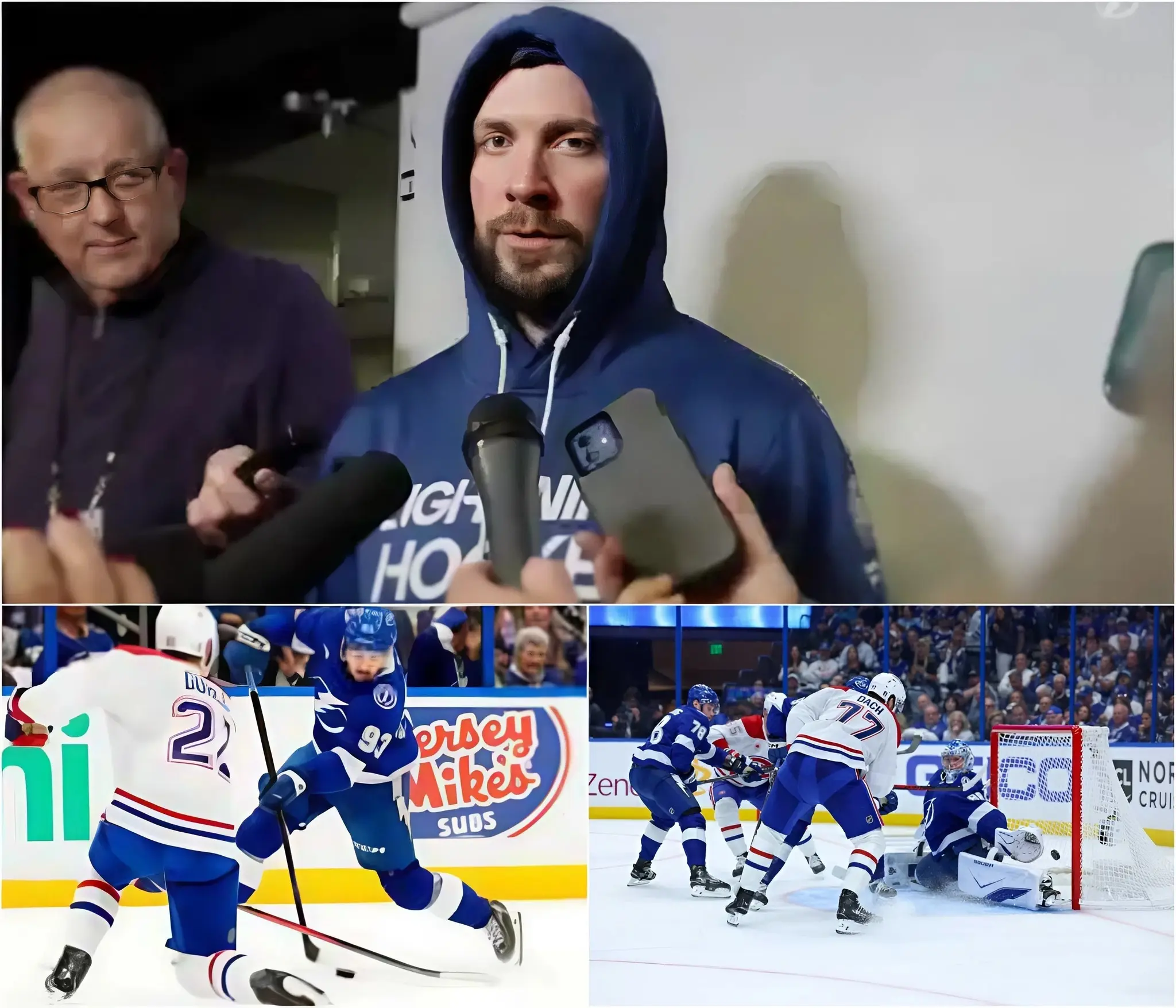 Cover Image for “This is not the NHL we knew. Things have gone too far!” With courage rarely seen at his age, Tampa Bay Lightning star Nikita Kucherov shocked the hockey world by publicly criticizing the league’s fairness.