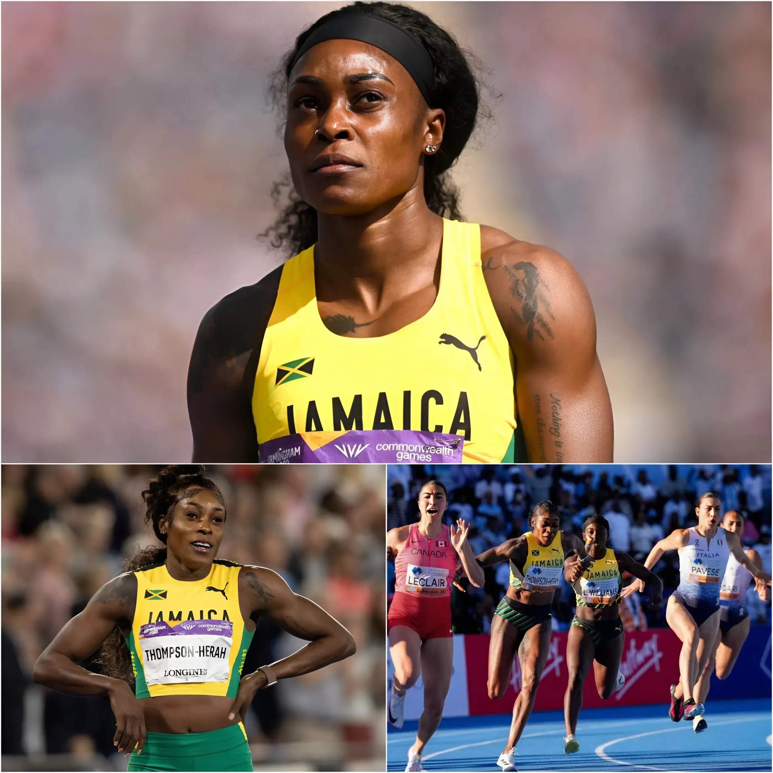 Cover Image for Glory and Tears at the 2026 World Relays: Elaine Thompson-Herah Helps Jamaica Win Gold While in Distress—The Truth Behind Her Post-Injury “Shock” Is Officially Revealed.