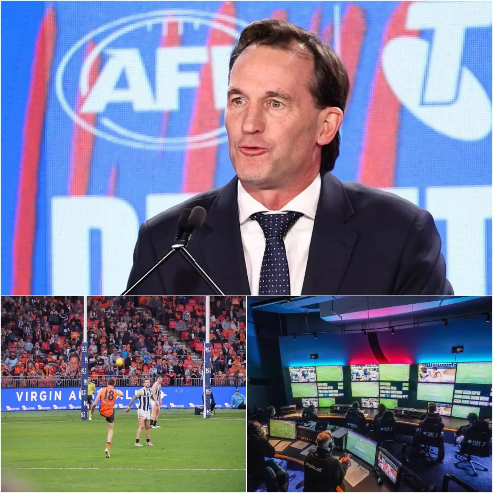 Cover Image for 🔴’That won’t happen again’ The AFL Football Executive Director had to admit a serious error in the ARC system.
