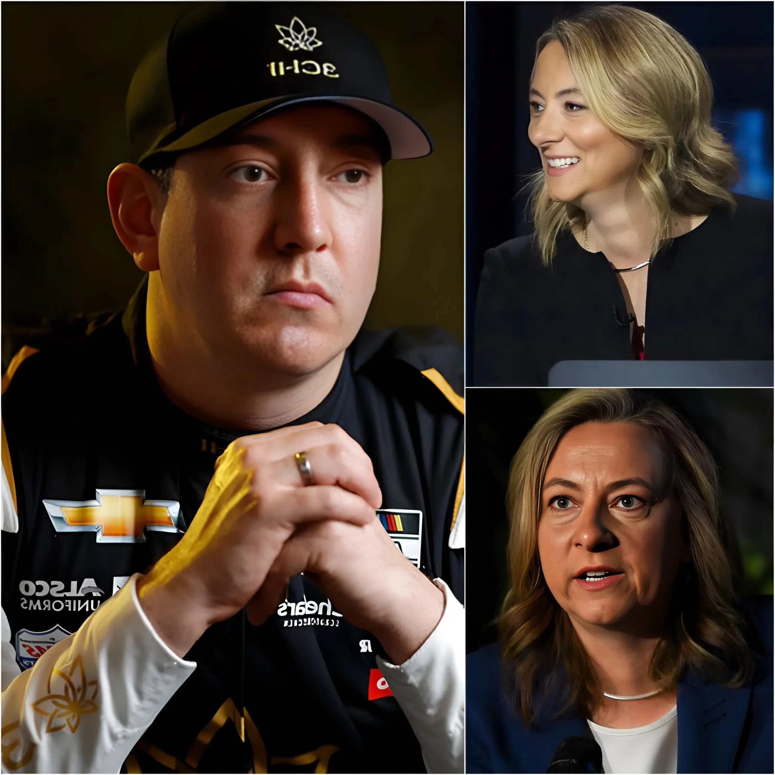 Cover Image for BREAKING NEWS — CBC News Anchor Suspended After Kyle Busch Exposes Private Comment A moment that was never meant to go public has erupted into a full-blown crisis. During an off-air break, Adrienne Arsenault made a private remark she assumed would stay inside the studio. But Kyle Busch overheard it — and chose not to let it slide.