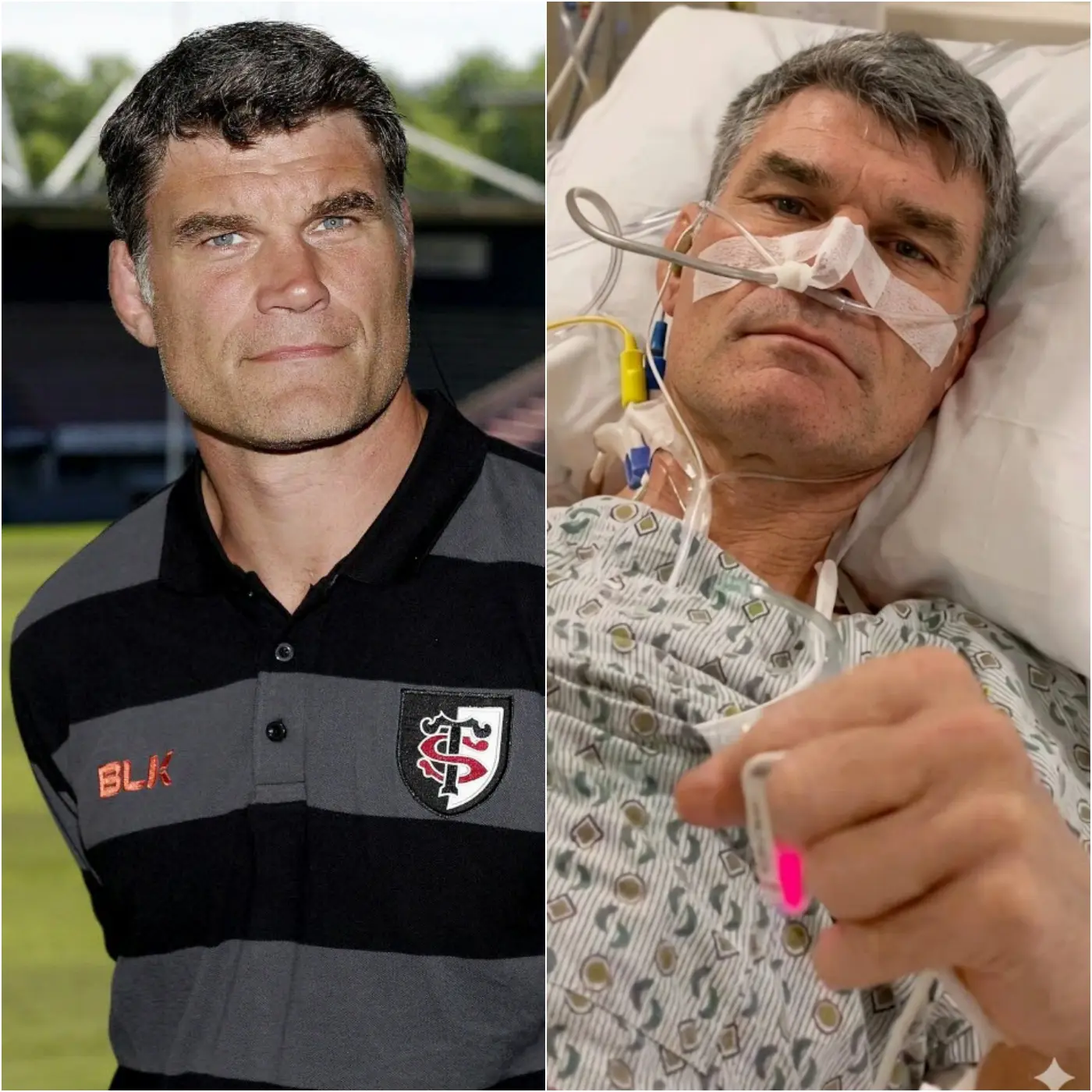 Cover Image for La légende du Stade Toulousain, Fabien Pelous, a bouleversé les supporters avec un message inattendu, provoquant une vague immédiate de réactions. Peu après être apparu en bonne santé, il a annoncé une nouvelle hospitalisation liée à un incident durant sa convalescence, marquant un tournant soudain.