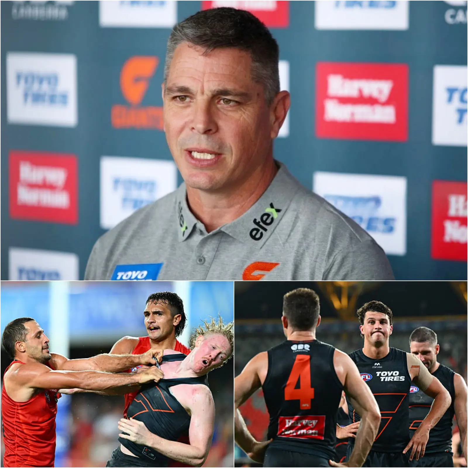 Cover Image for “This will be his last game for the GWS Giants,” Head Coach Adam Kingsley officially announced the permanent removal of a player from the Greater Western Sydney team, stating that the player will never be called back under any circumstances.