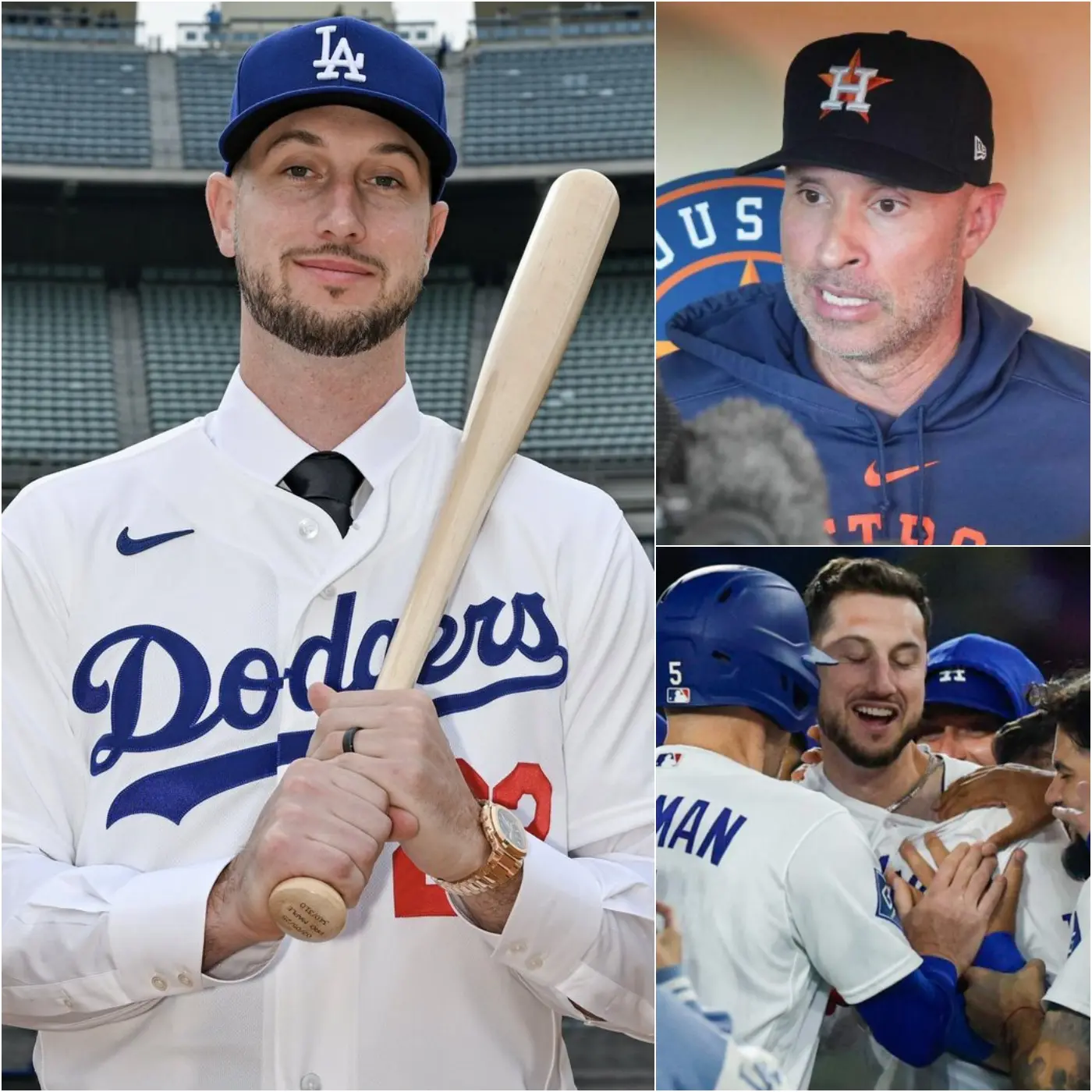 Cover Image for “HE CHEATED!” The words rang out just moments after the Houston Astros’ crushing 3–8 loss to the Los Angeles Dodgers at Daikin Park. Manager Joe Espada, visibly shaken and overcome with anger, did not hesitate. His face burned red as he pointed straight at Dodgers slugger Kyle Tucker